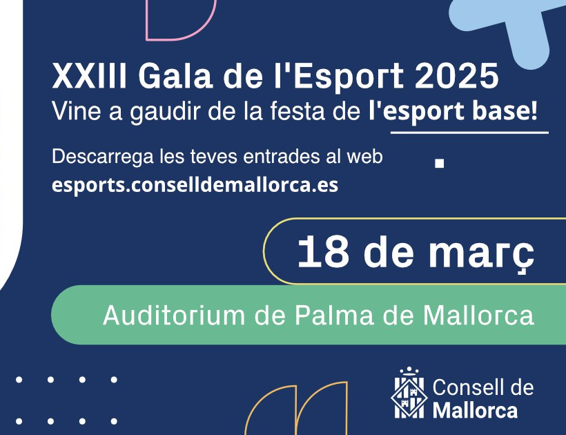 XXIII Gala de l'Esport del Consell de Mallorca