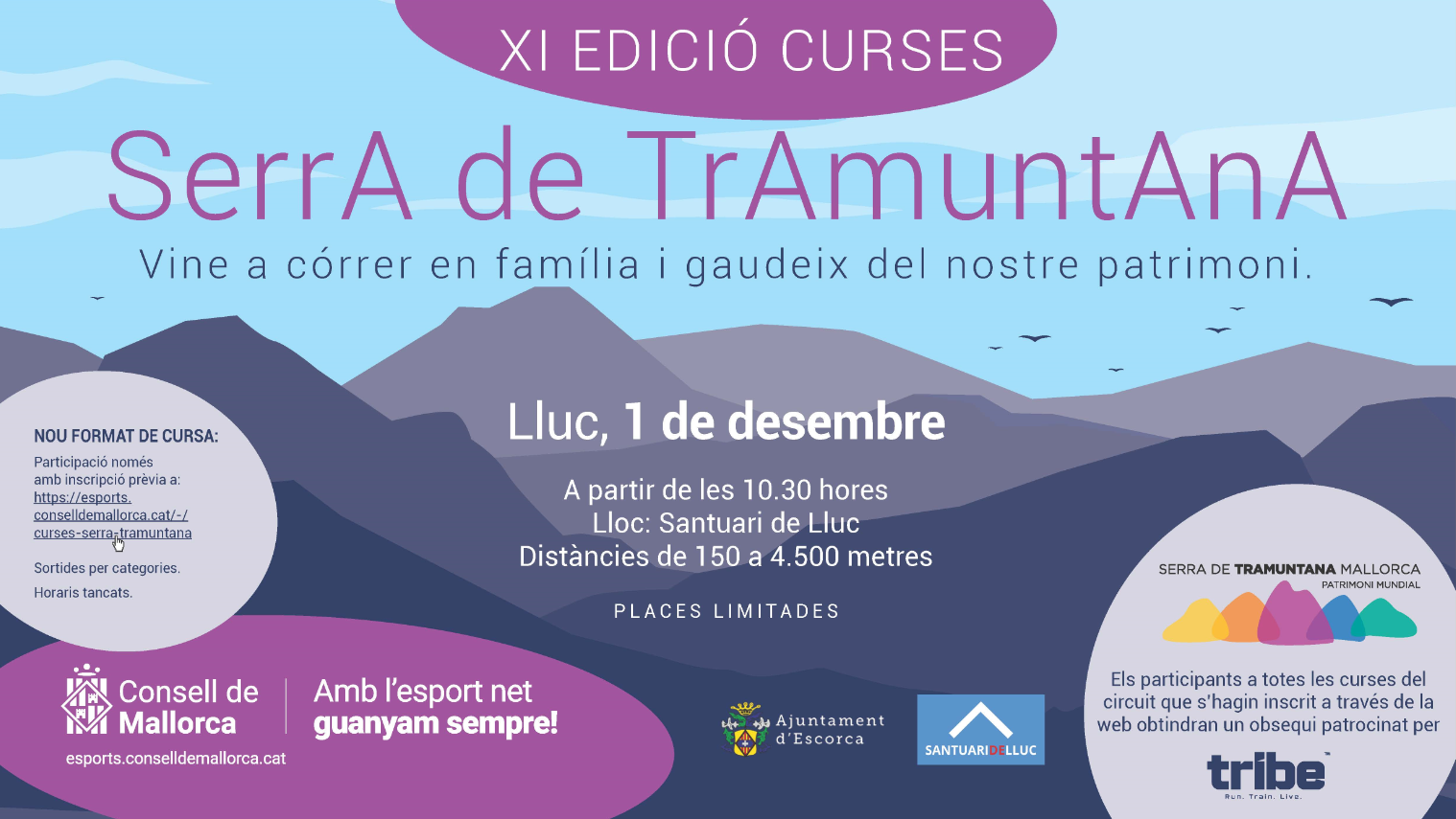 Cursa a la Serra de Tramuntana: LLUC