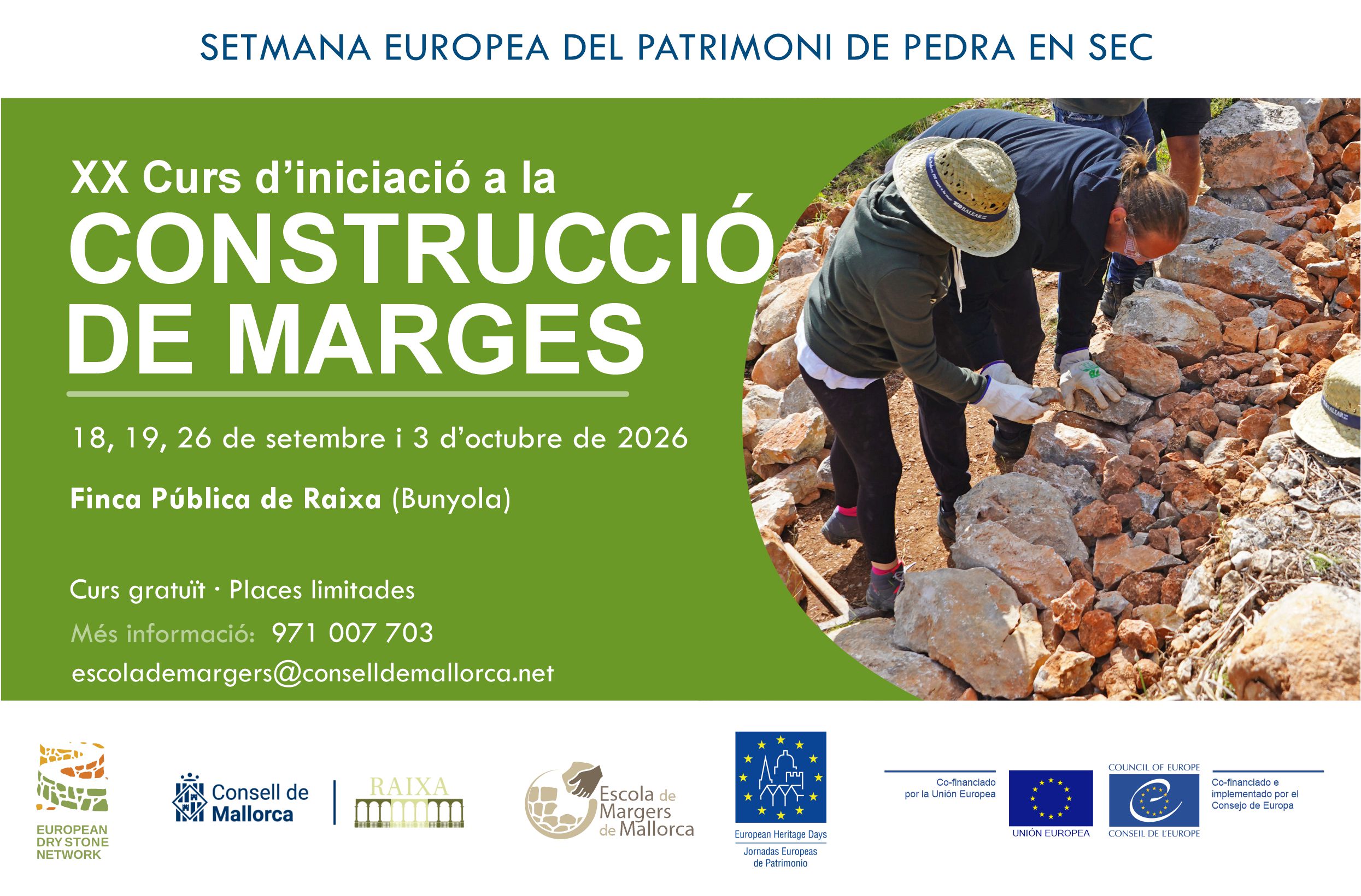 Curs d'iniciació a la construcció de marges