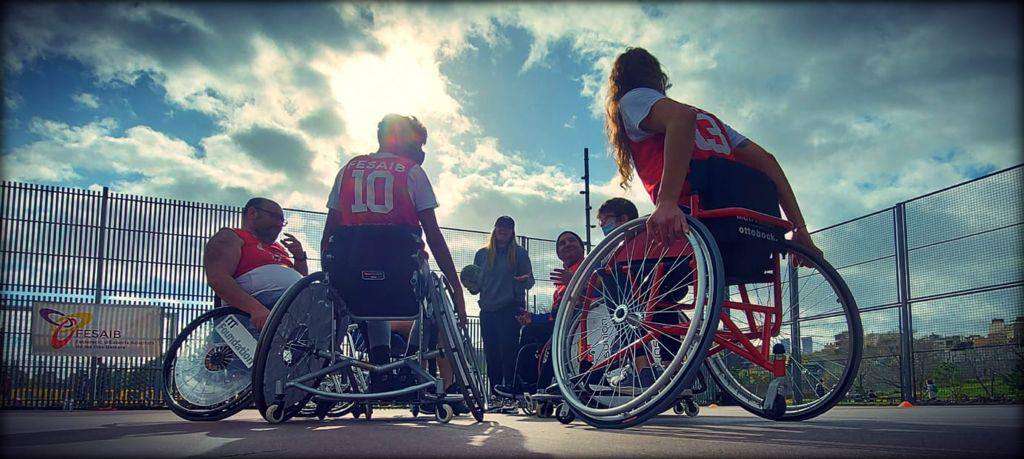 Baloncesto adaptado.