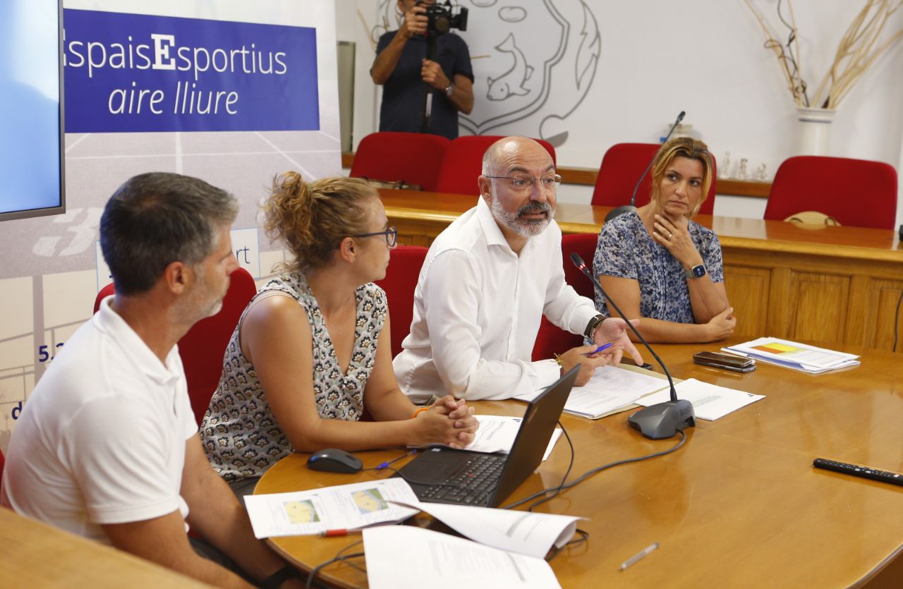 Presentació de la convocatòria de subvenció per equipaments esportius a l'aire lliure.