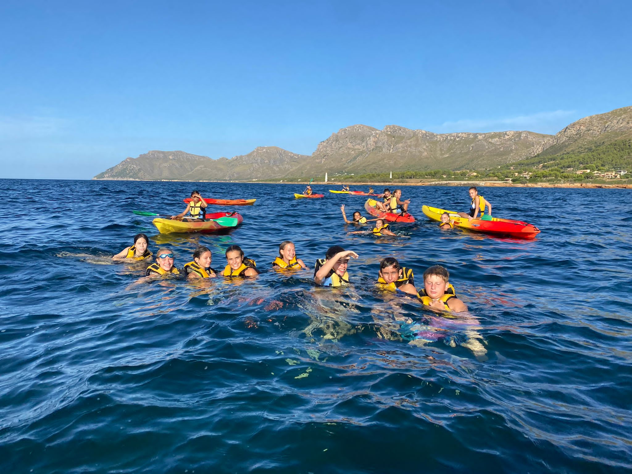 Acampaesport a la Colònia de Sant Pere.