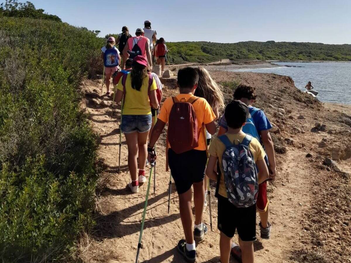 Acampaesport a la Colònia de Sant Pere.