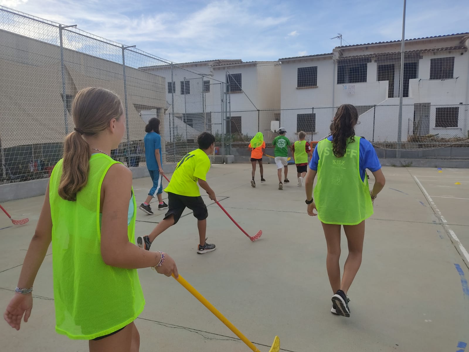 Acampaesport en la Colònia de Sant Pere.