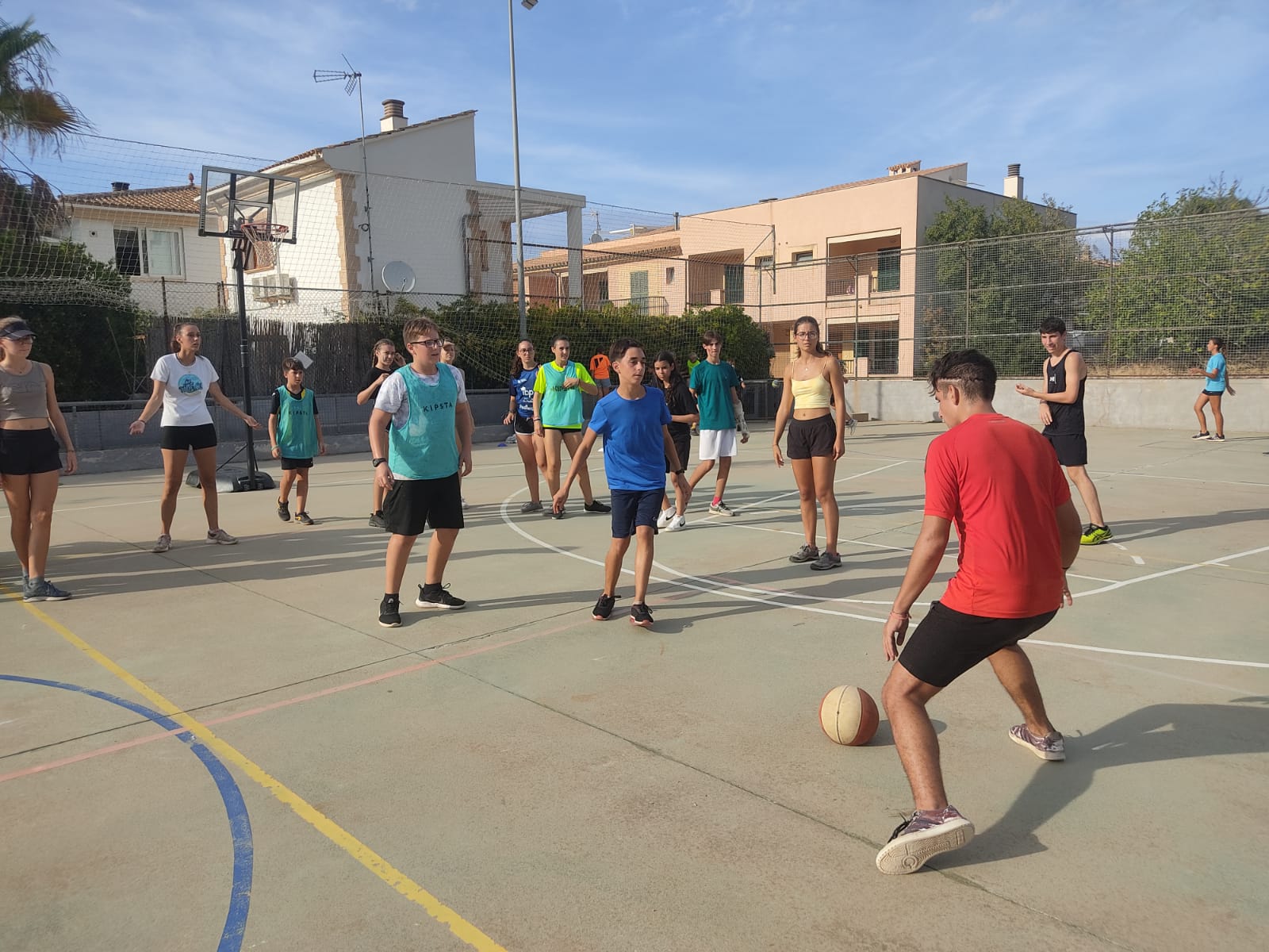 Acampaesport a la Colònia de Sant Pere.