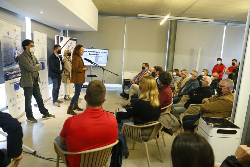 Presentació del canal esportiu per a regates d’Alcúdia.