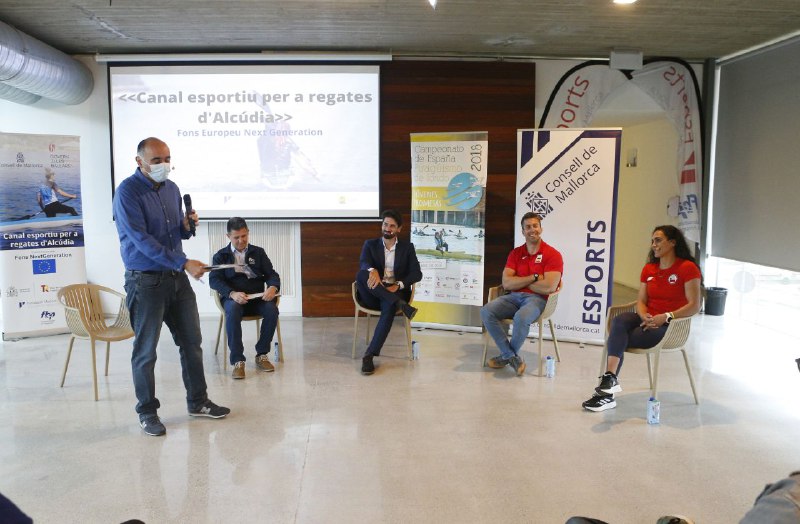 Presentació del canal esportiu per a regates d’Alcúdia.