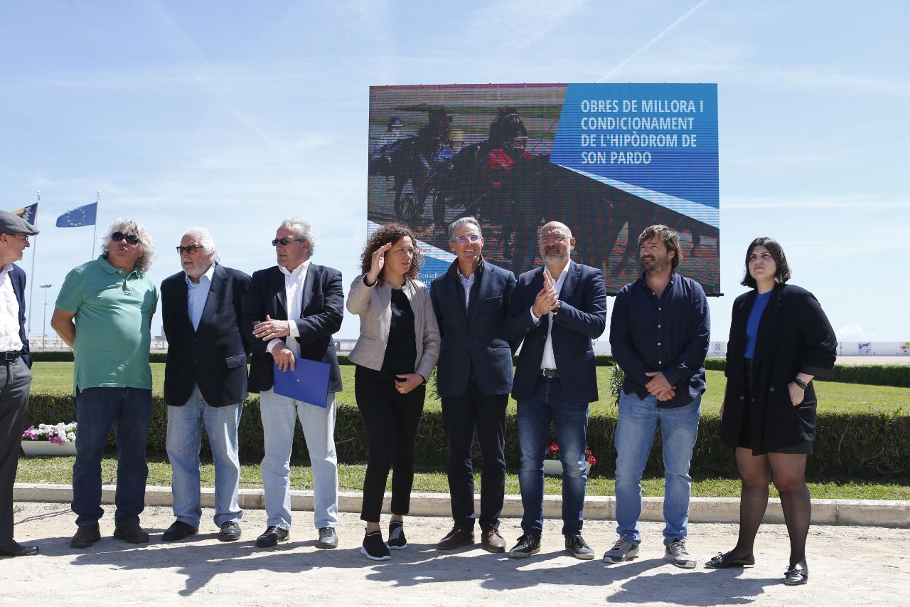 Presentació de les millores de l'Hipòdrom de Son Pardo.