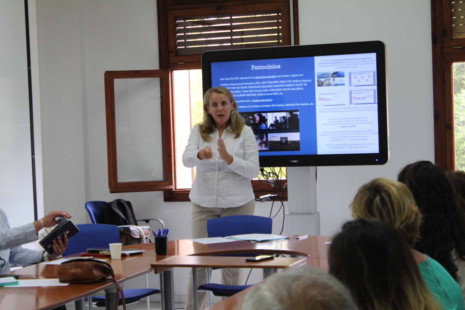 Lucía Escribano, directora insular de Promoció Turística.