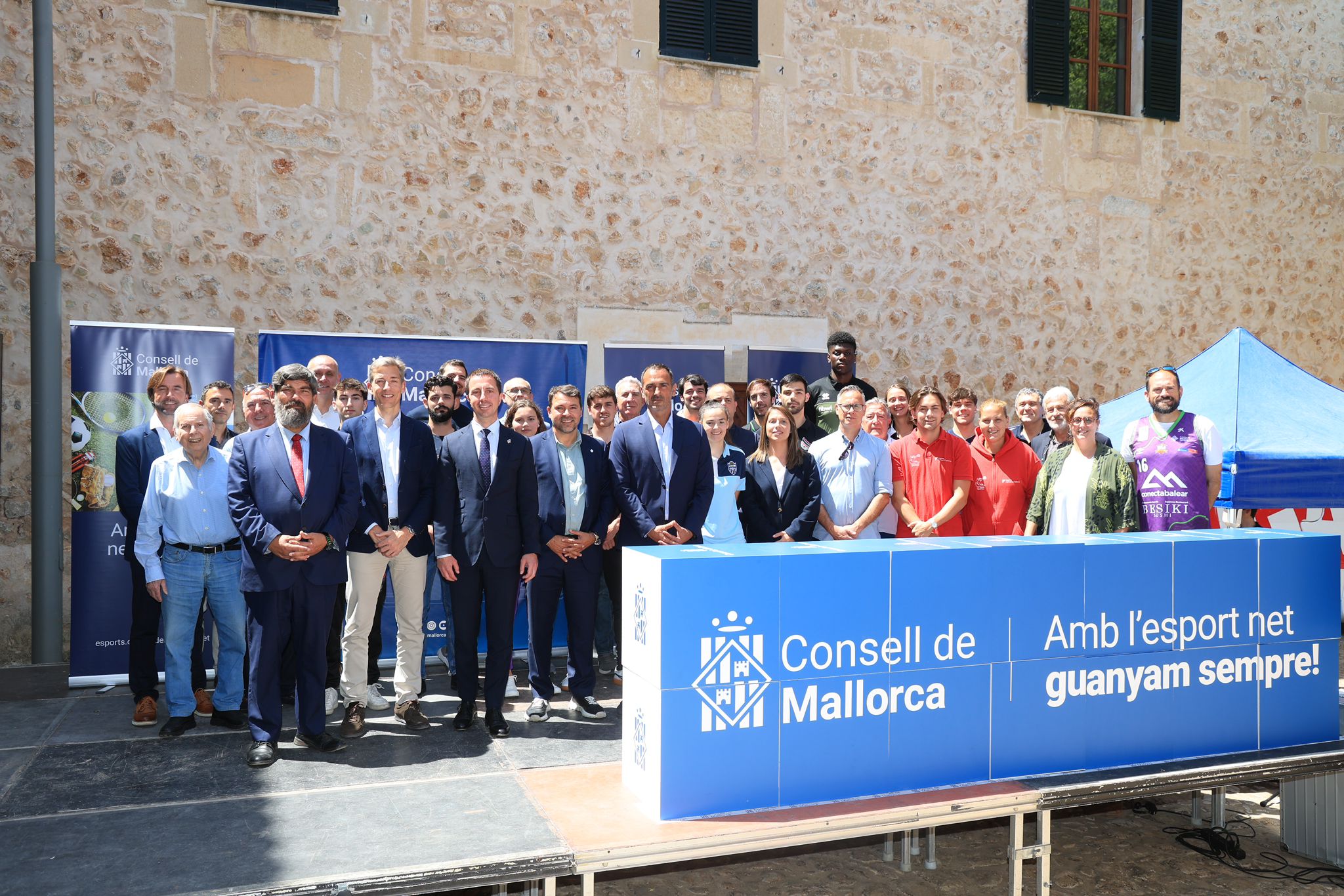 Presentació dels patrocinis esportius nous del Consell de Mallorca.