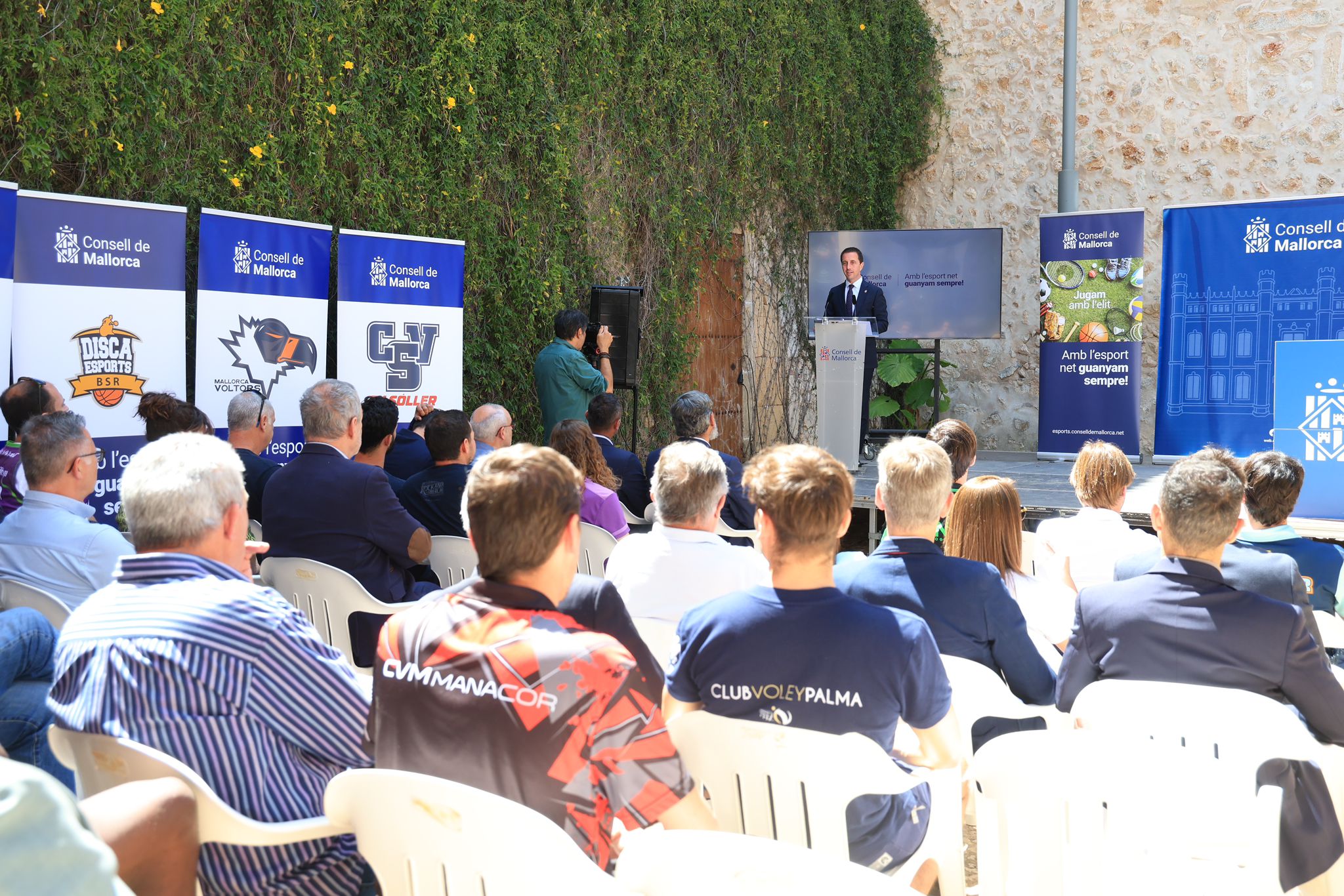 Presentación de los nuevos patrocinios deportivos del Consell de Mallorca.