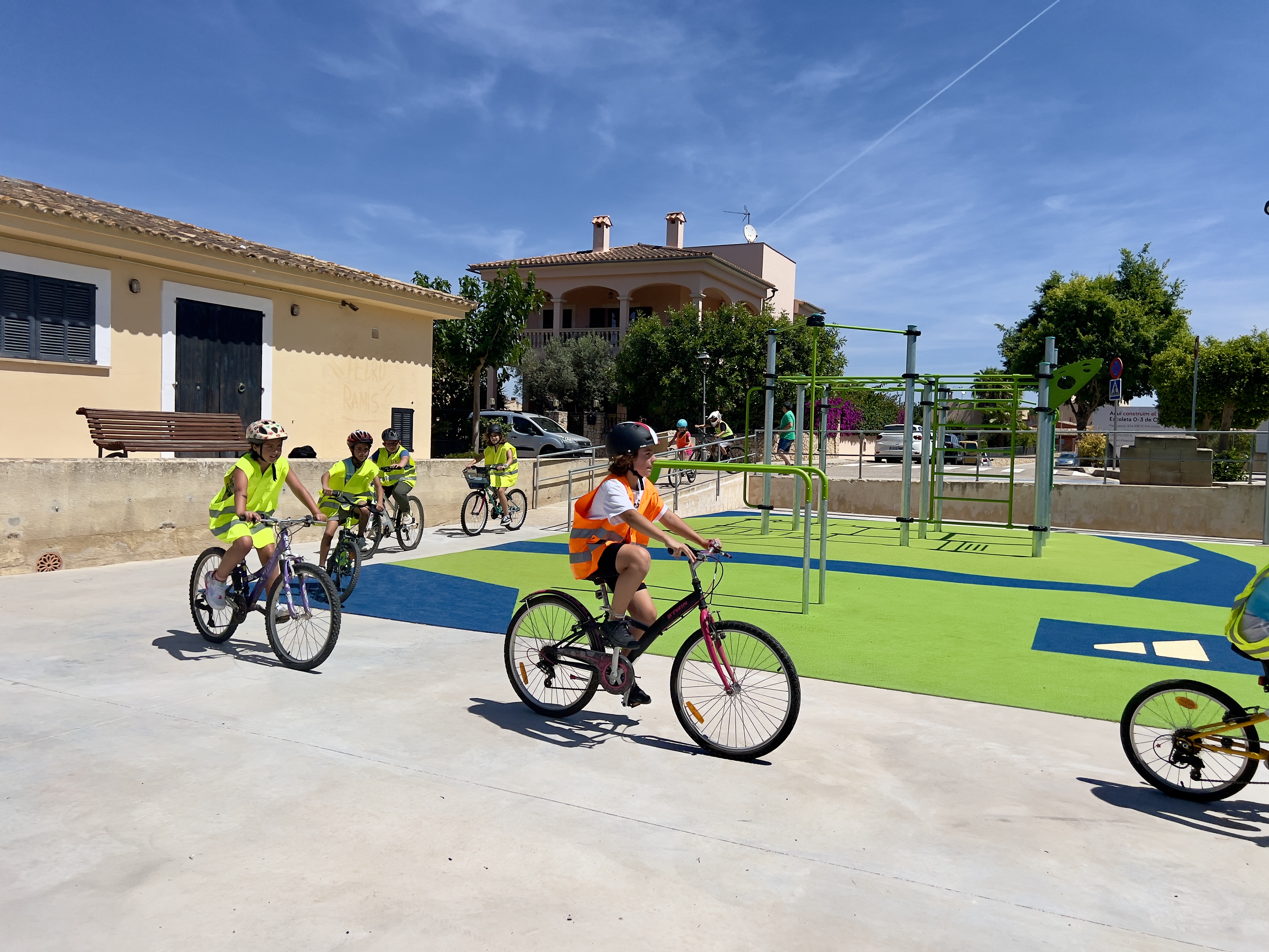 El programa d'educació viària «Educació viària de les Illes Balears» celebrat a Costitx.