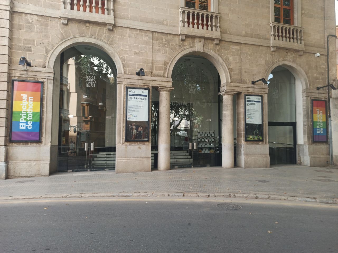 Façana del Teatre Principal de Palma.