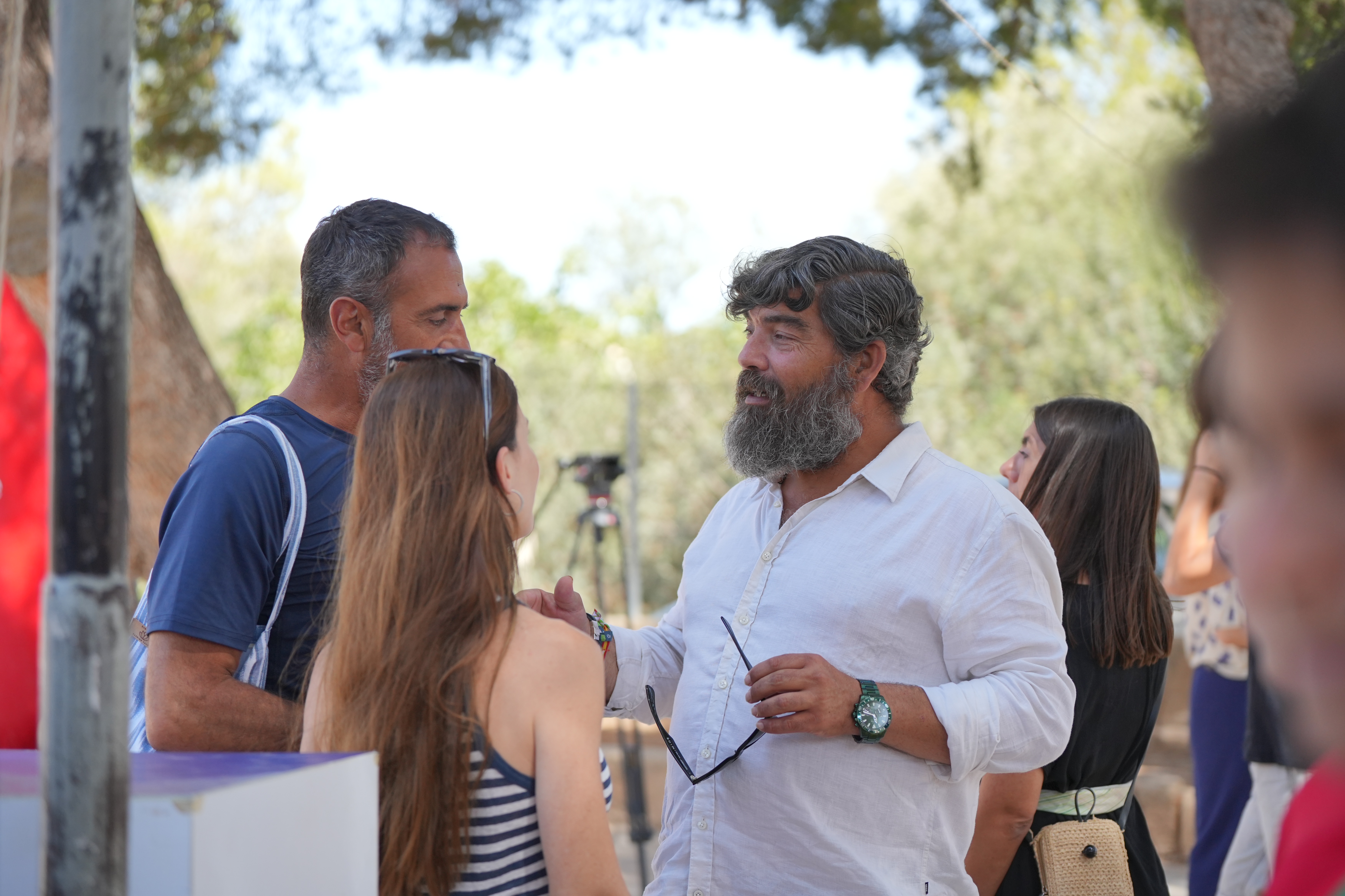 El vicepresidente segundo y consejero de Medio Ambiente, Medio Rural y Deportes, Pedro Bestard, en la Acampaesport 2024.