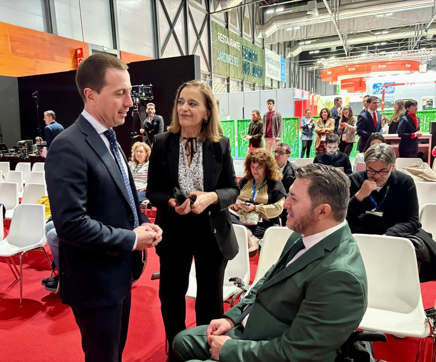 El presidente del Consell de Mallorca, Llorenç Galmés, en Fitur.