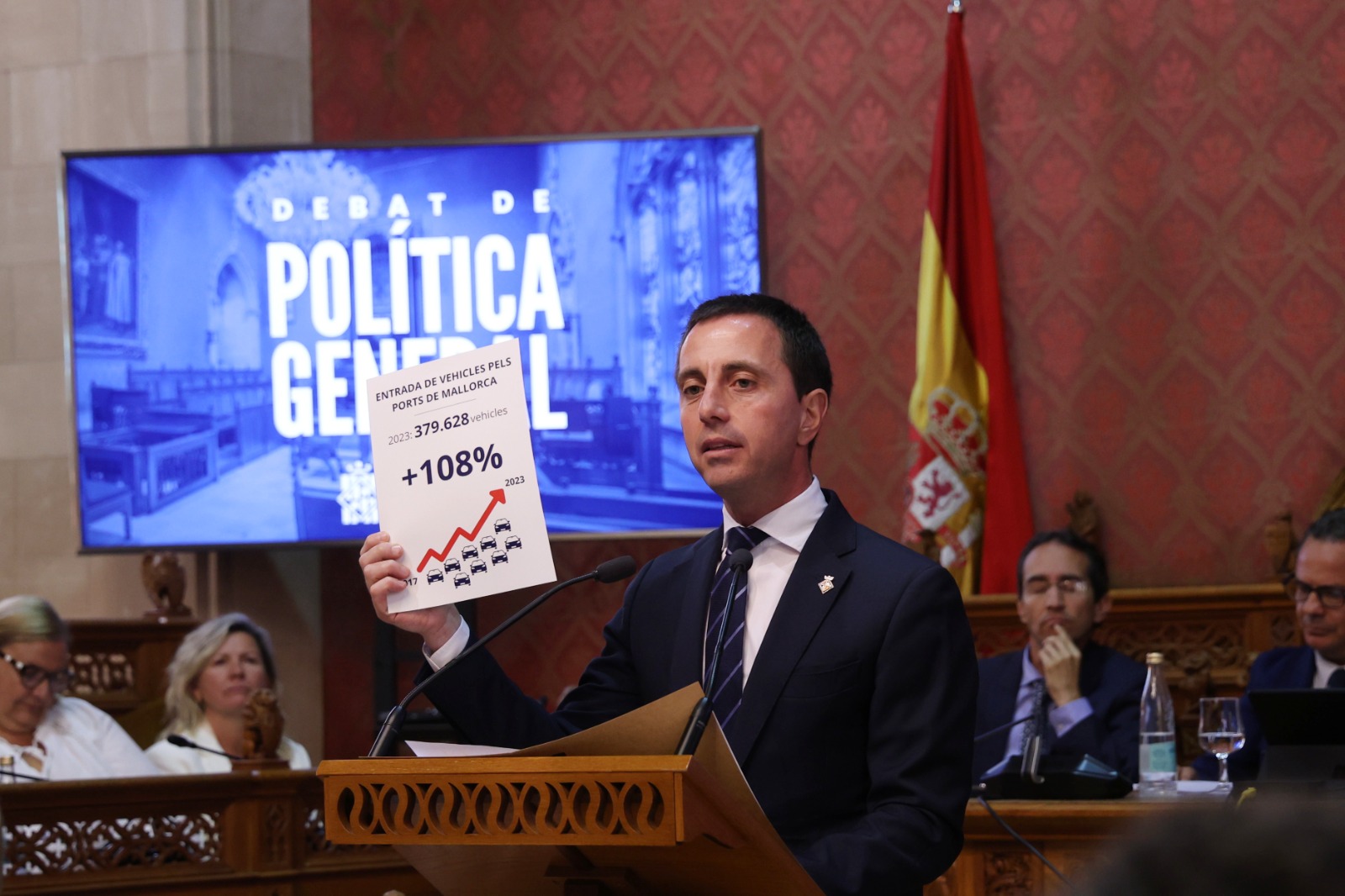 Debat de política general del Consell de Mallorca.