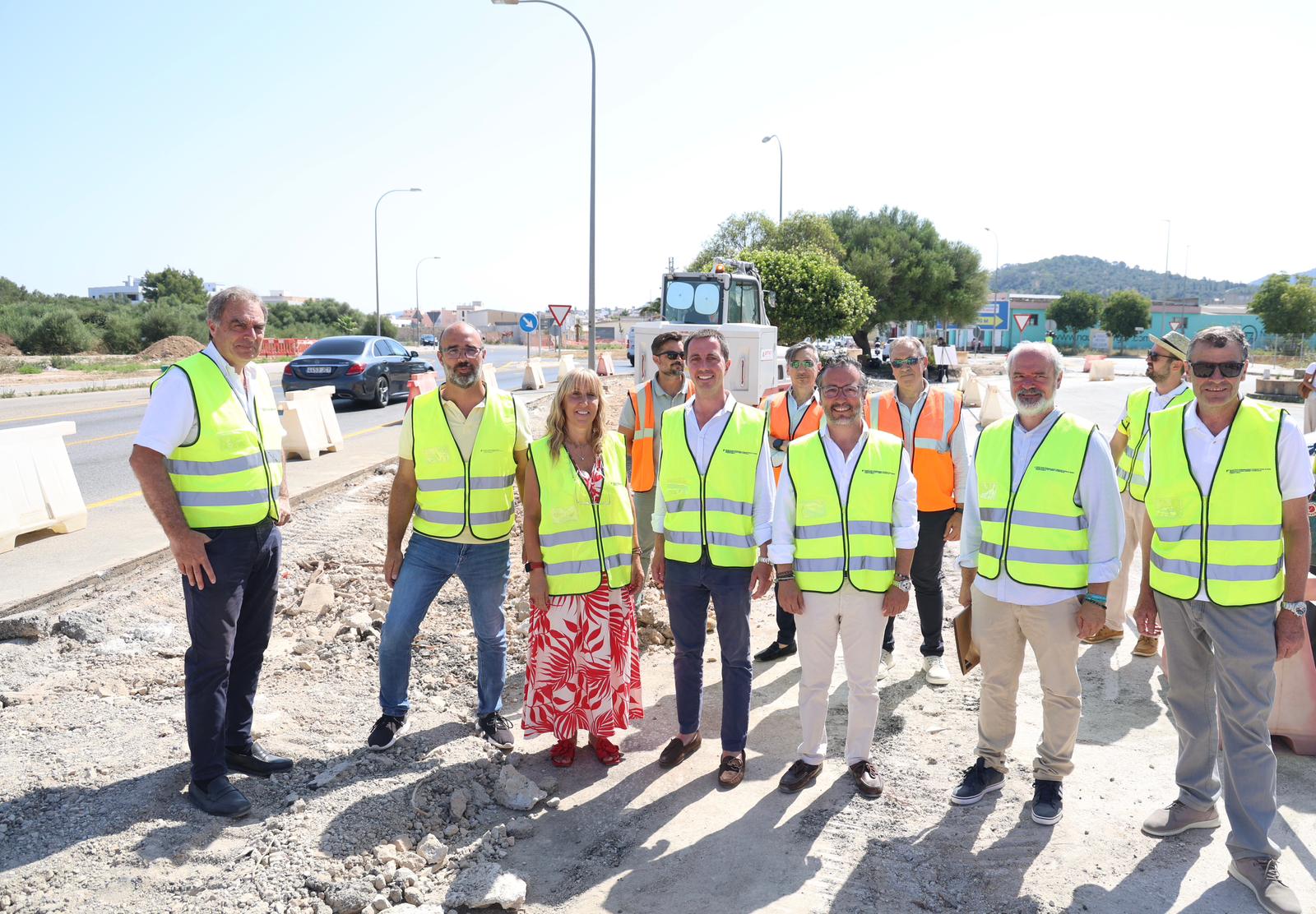 Obres dels accessos al futur hospital de Felanitx i la reordenació de l’entrada al poble.