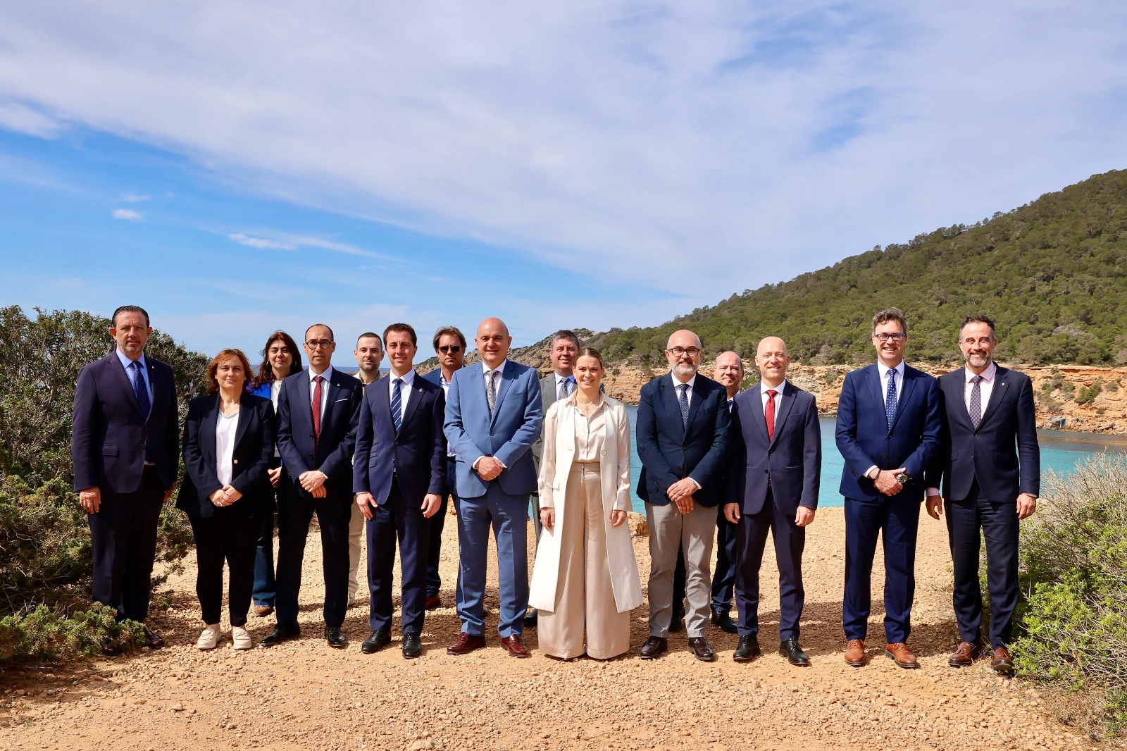 Reunió de la Conferència de Presidents insulars a Eivissa.