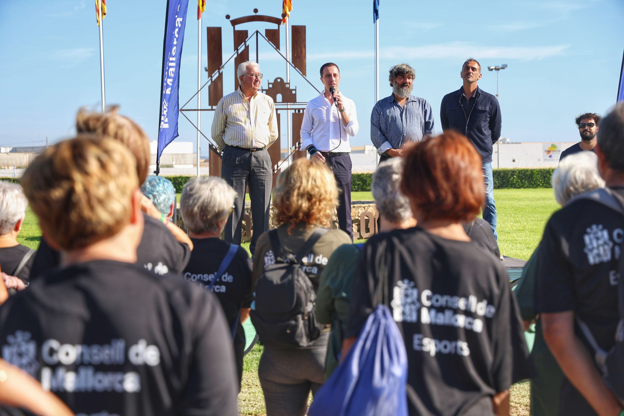 Jornada deportiva para gente mayor en el Hipódromo Son Pardo.