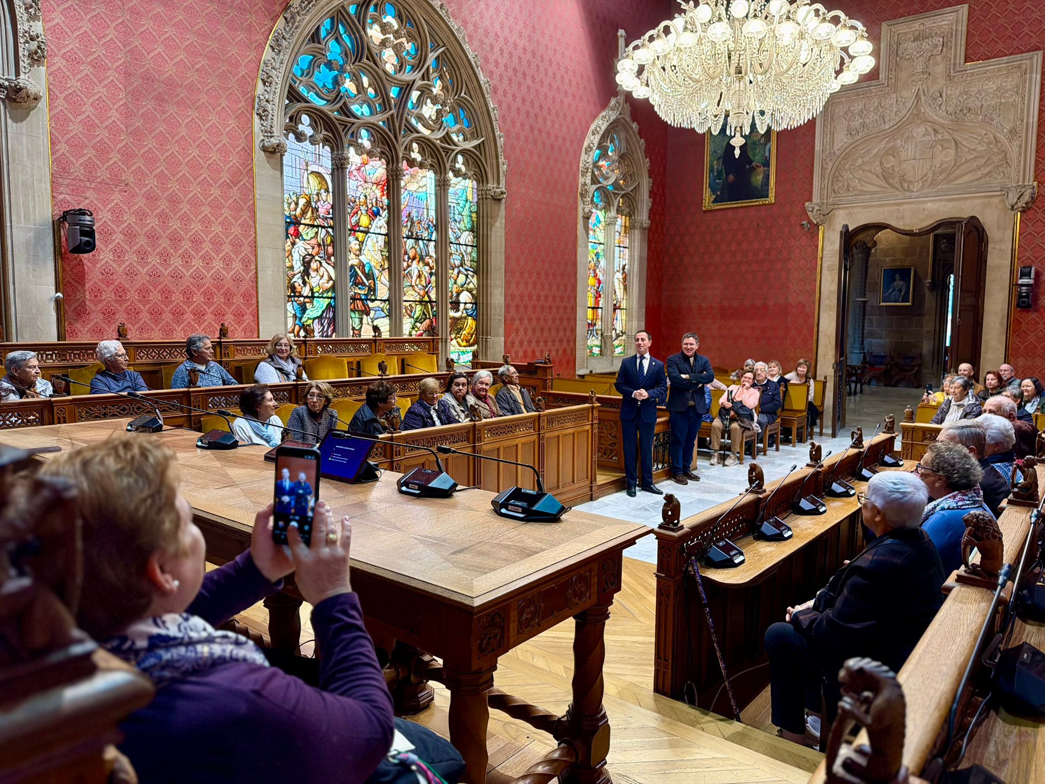 Una visita al Palau del Consell.