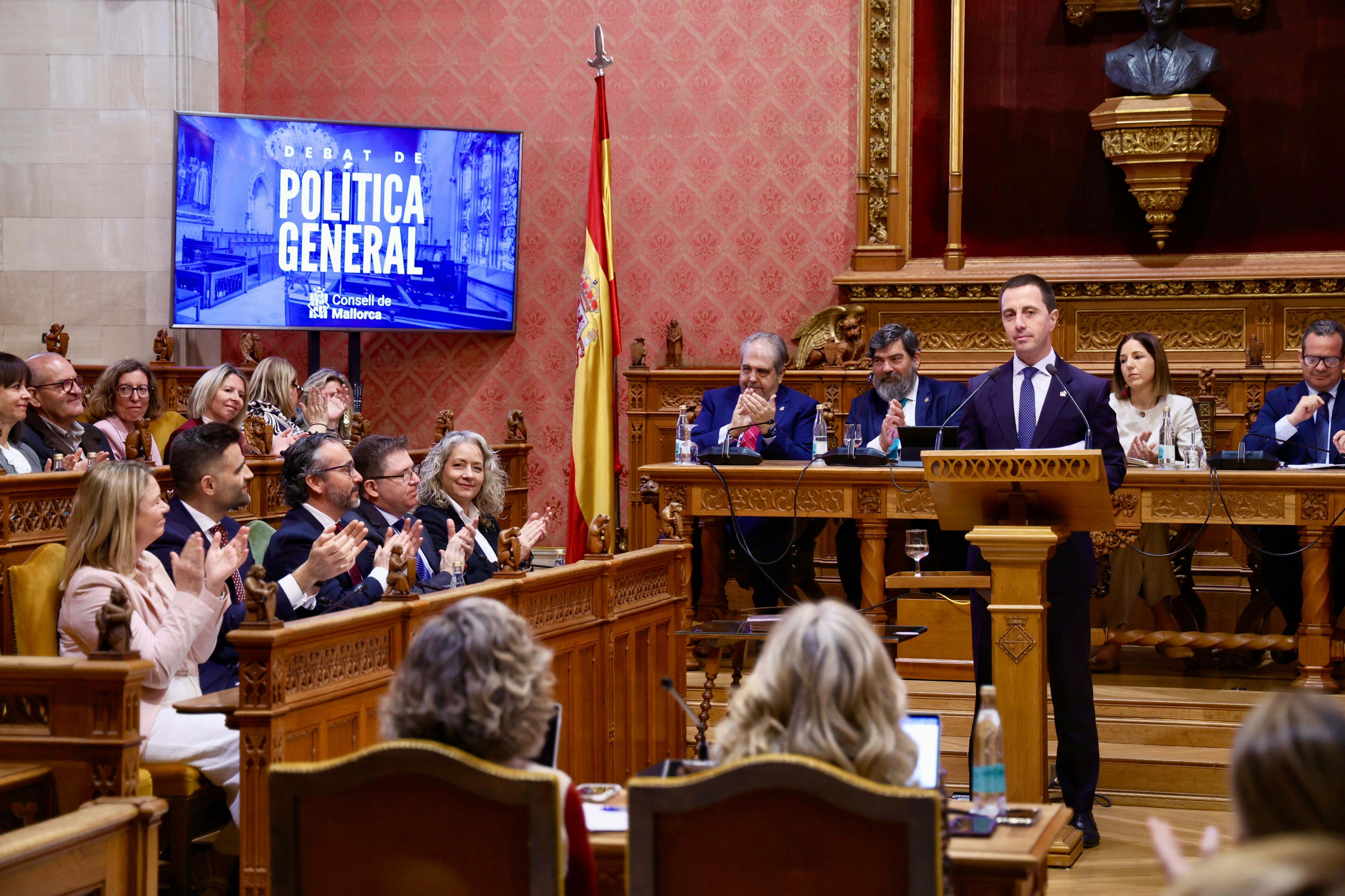 Debate de política general del Consell de Mallorca.