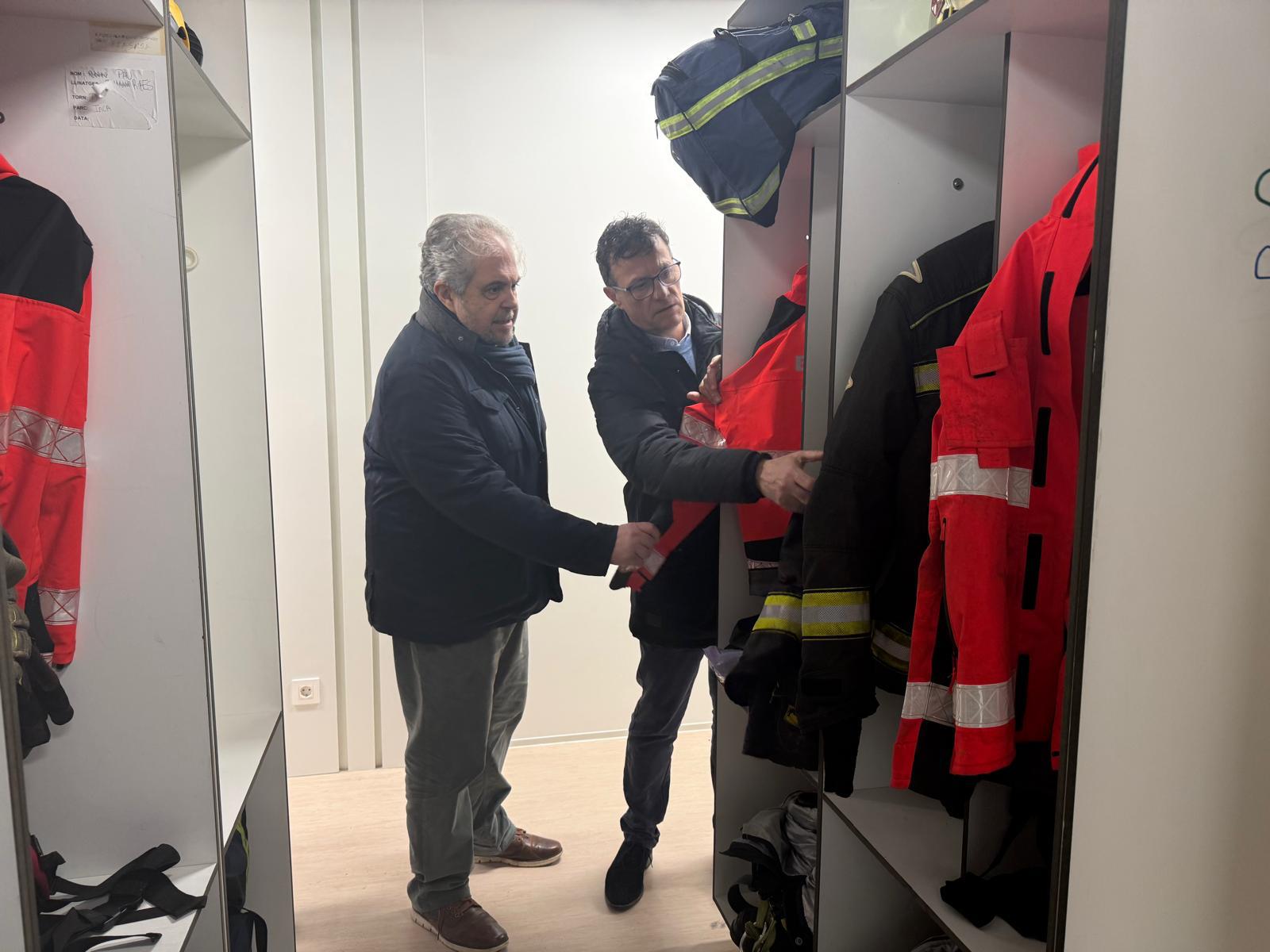 Las nuevas instalaciones de los Bomberos de Mallorca en el parque de bomberos de Inca.