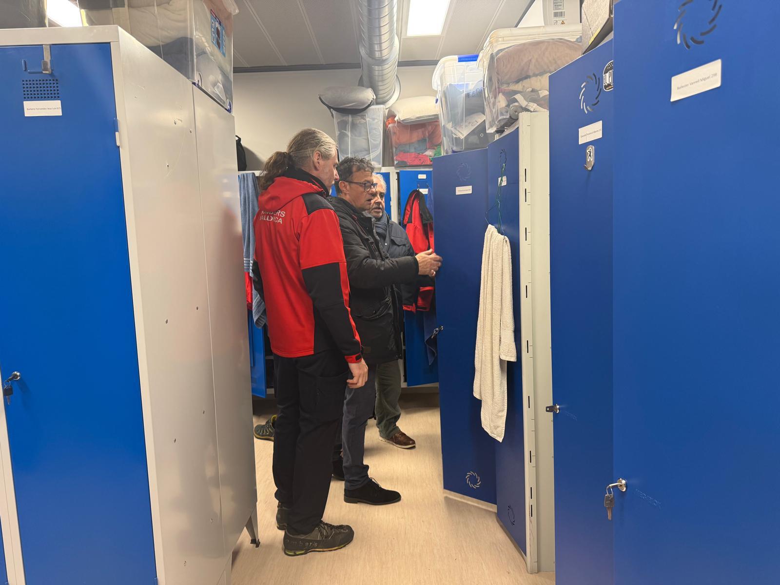 Las nuevas instalaciones de los Bomberos de Mallorca en el parque de bomberos de Inca.