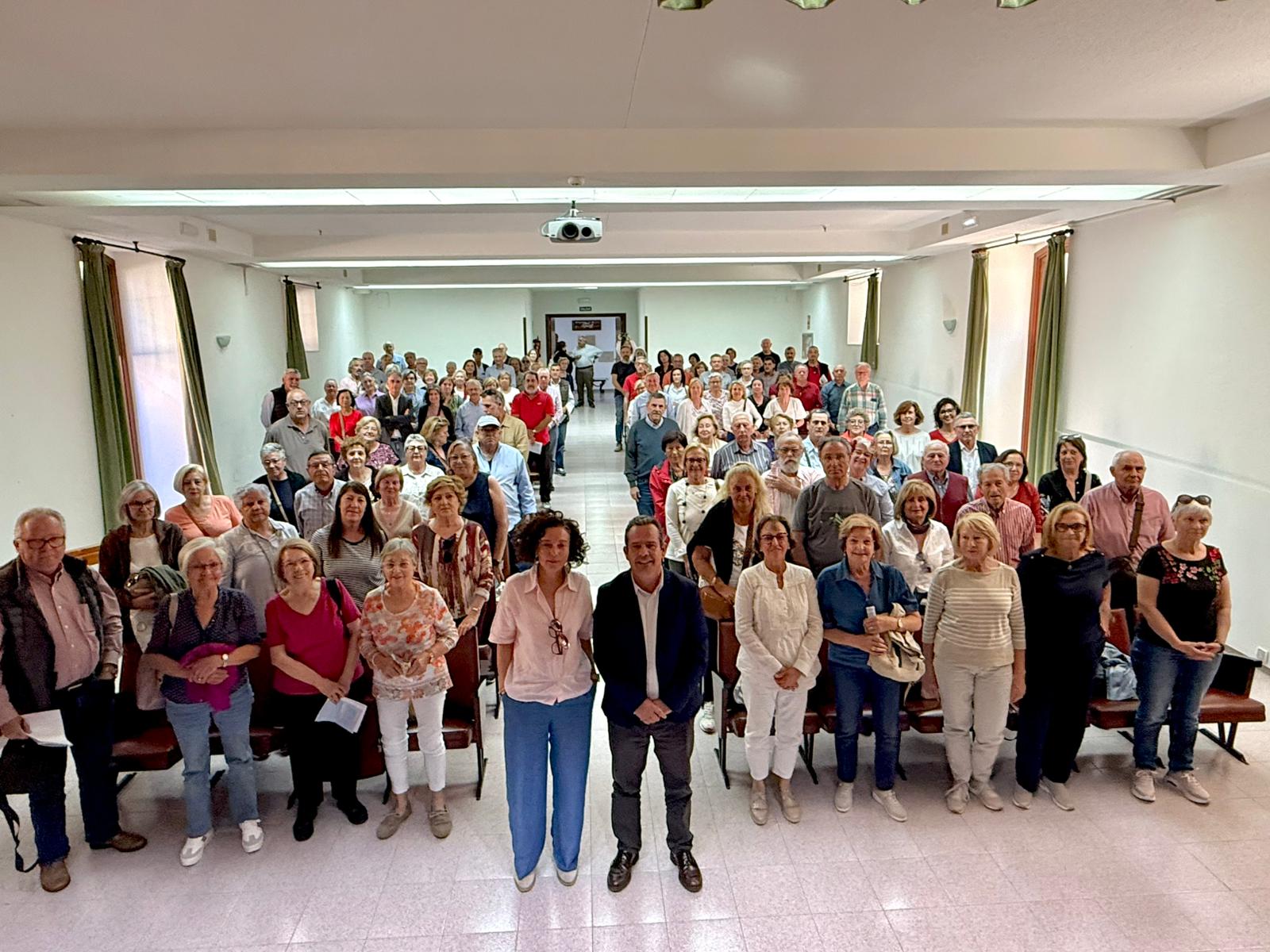 Reunió per parlar sobre el viatge cultural a Eivissa del Consell de Mallorca.