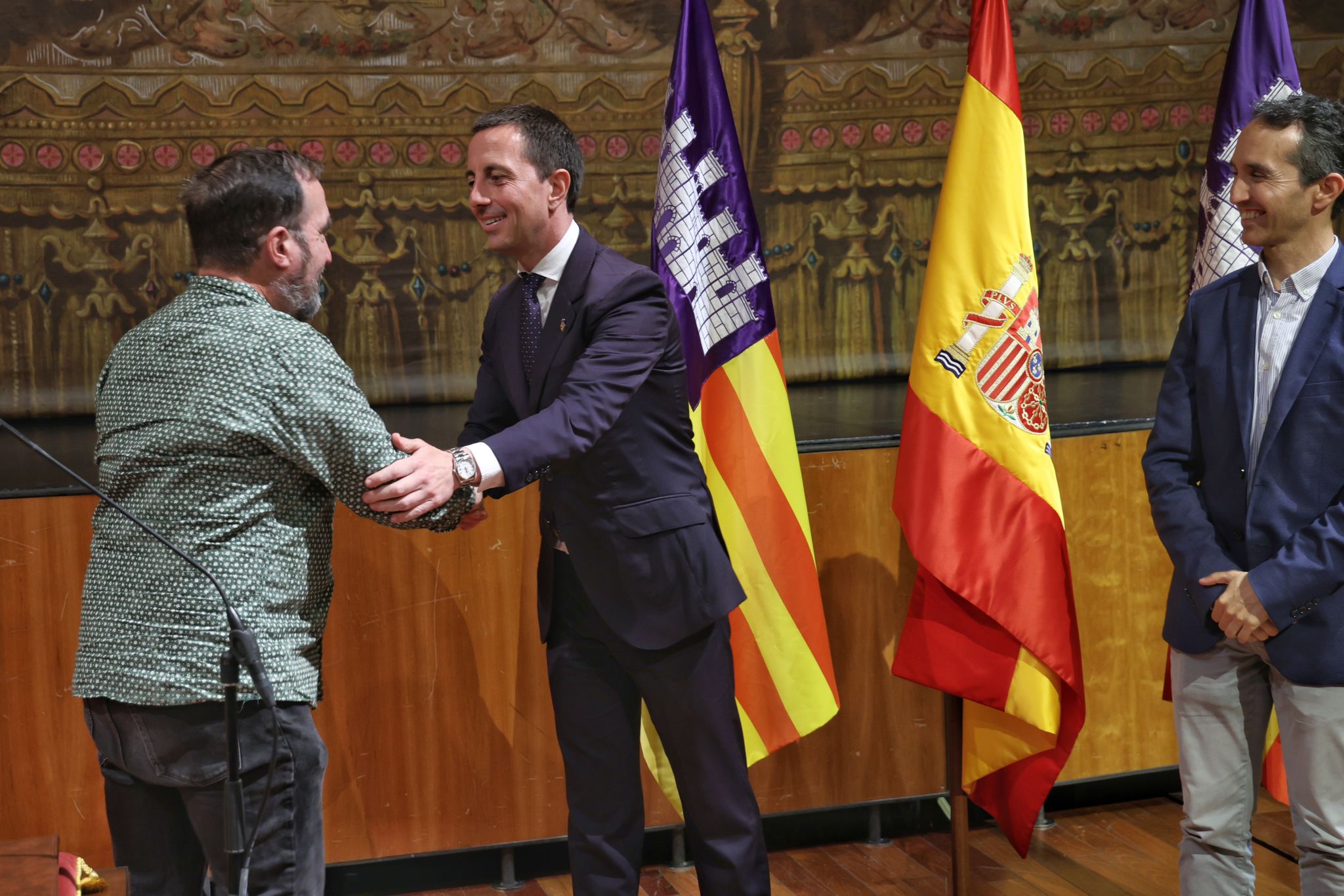 Presa de possessió dels nous empleats públics del Consell de Mallorca.