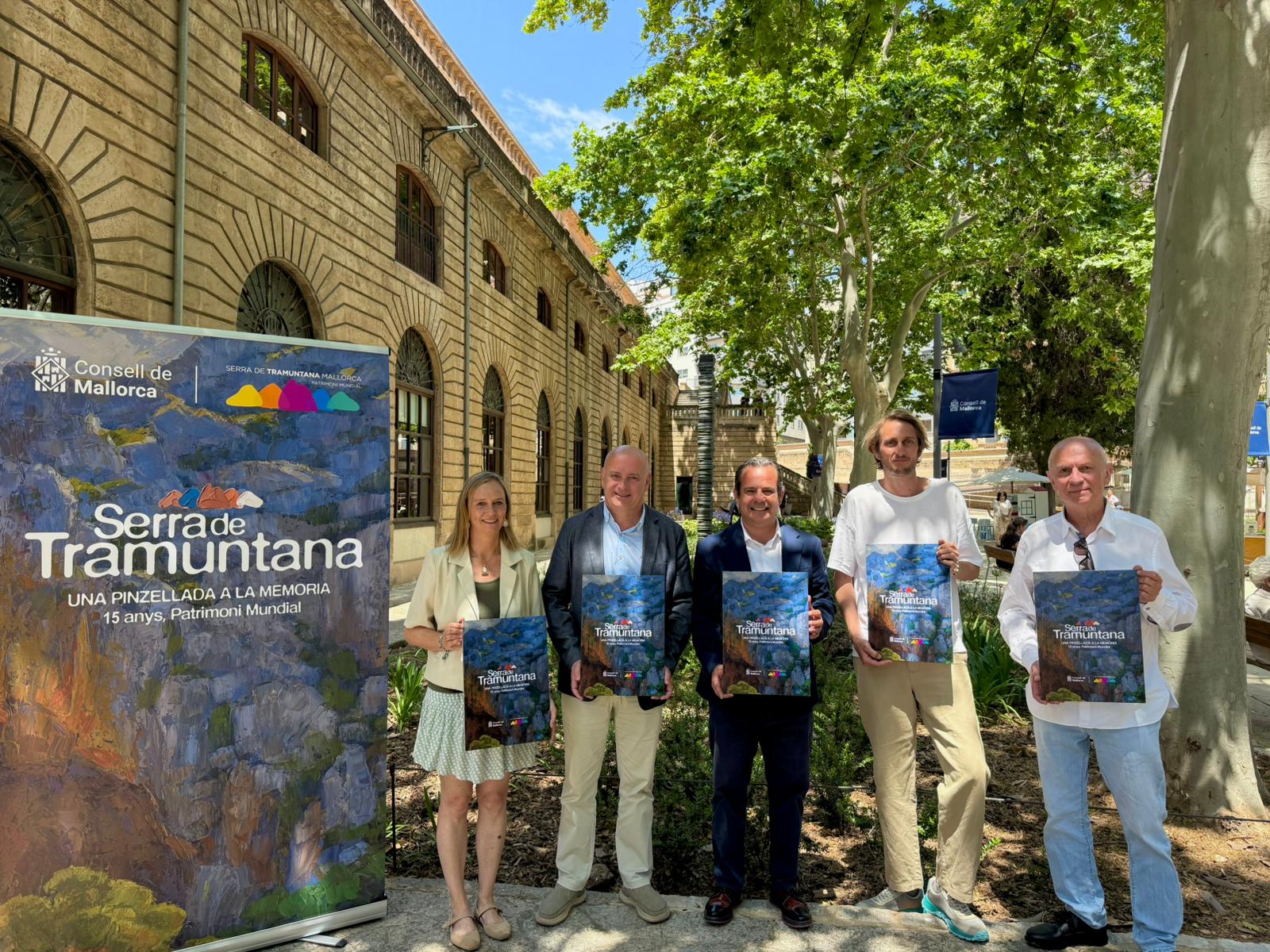 Presentació dels actes per commemorar el 15è aniversari de la Serra de Tramuntana.