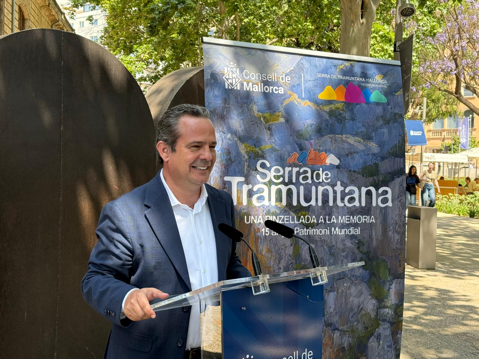 Presentació dels actes per commemorar el 15è aniversari de la Serra de Tramuntana.