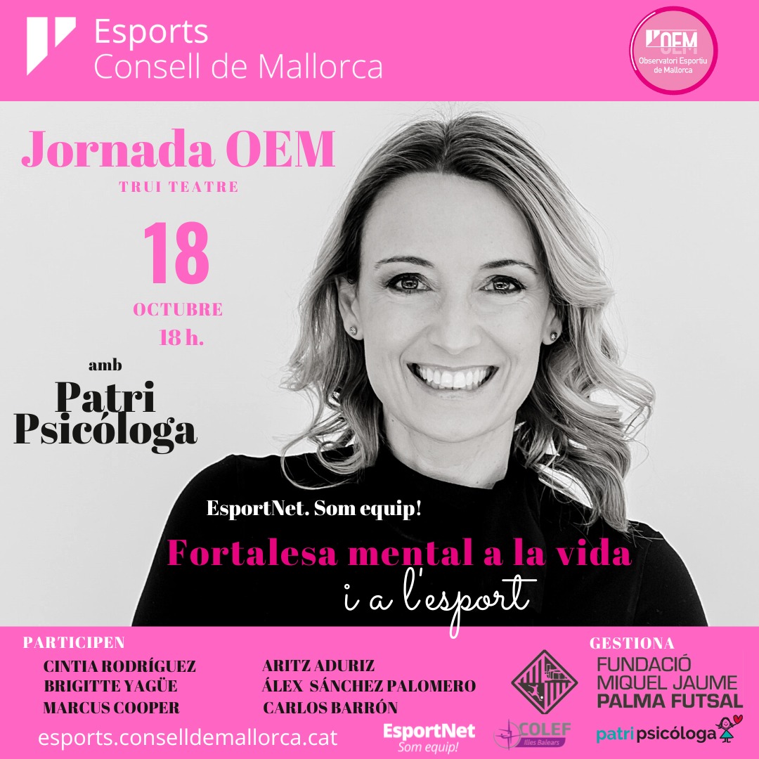 Ponencia y coloquio «Fortalesa mental a la vida i a l’esport».