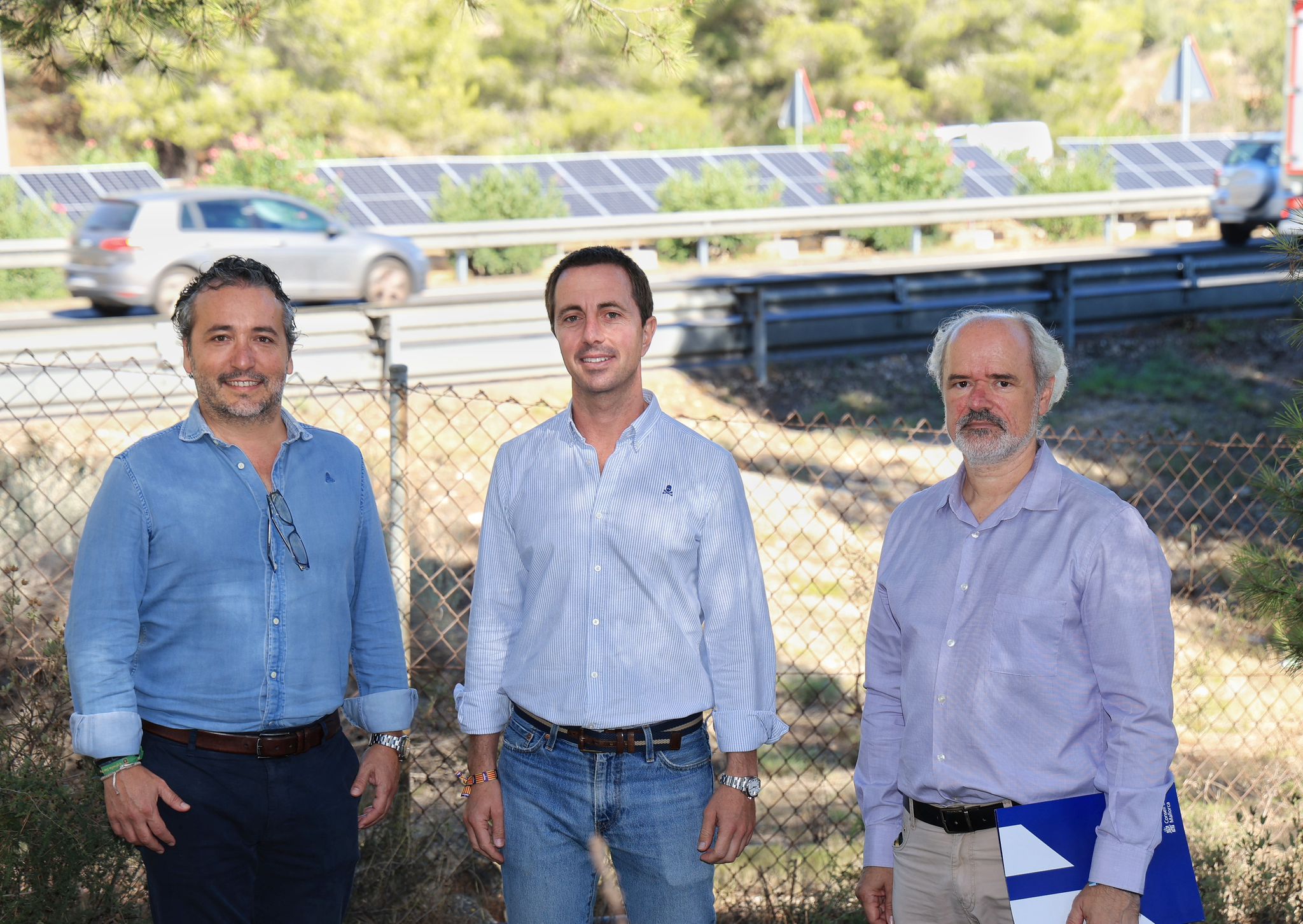 Nueva iluminación con energía renovable del túnel de Gènova