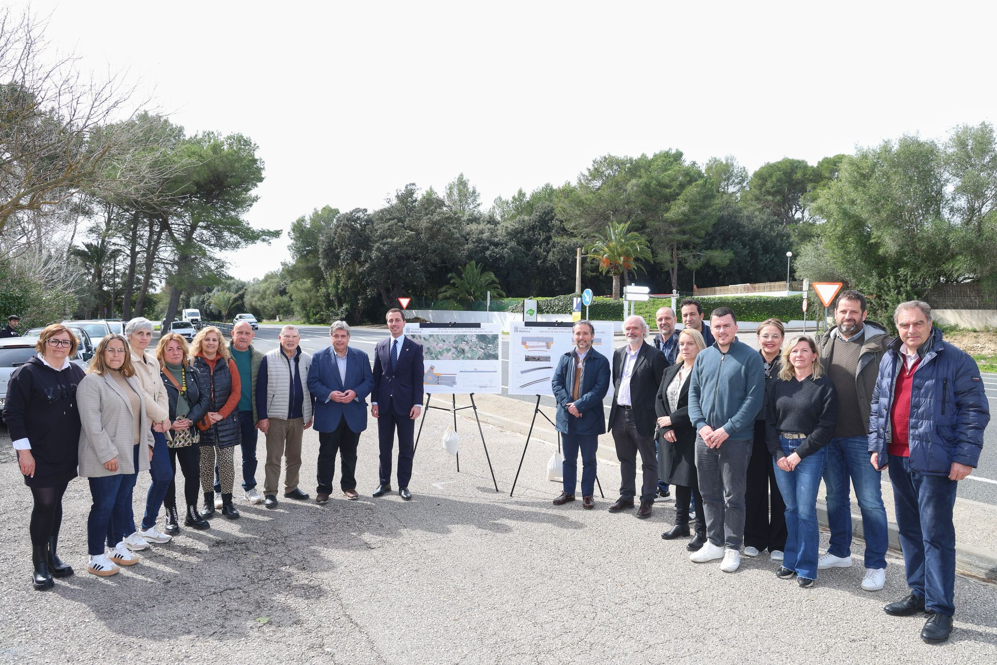 Presentació del projecte que millorarà la connectivitat i seguretat dels vianants entre Sa Pobla i les seves urbanitzacions.