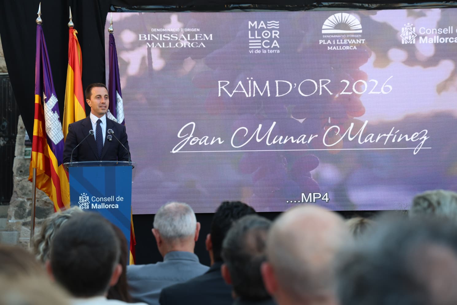 Imatges del discurs del President del Consell de Mallorca 