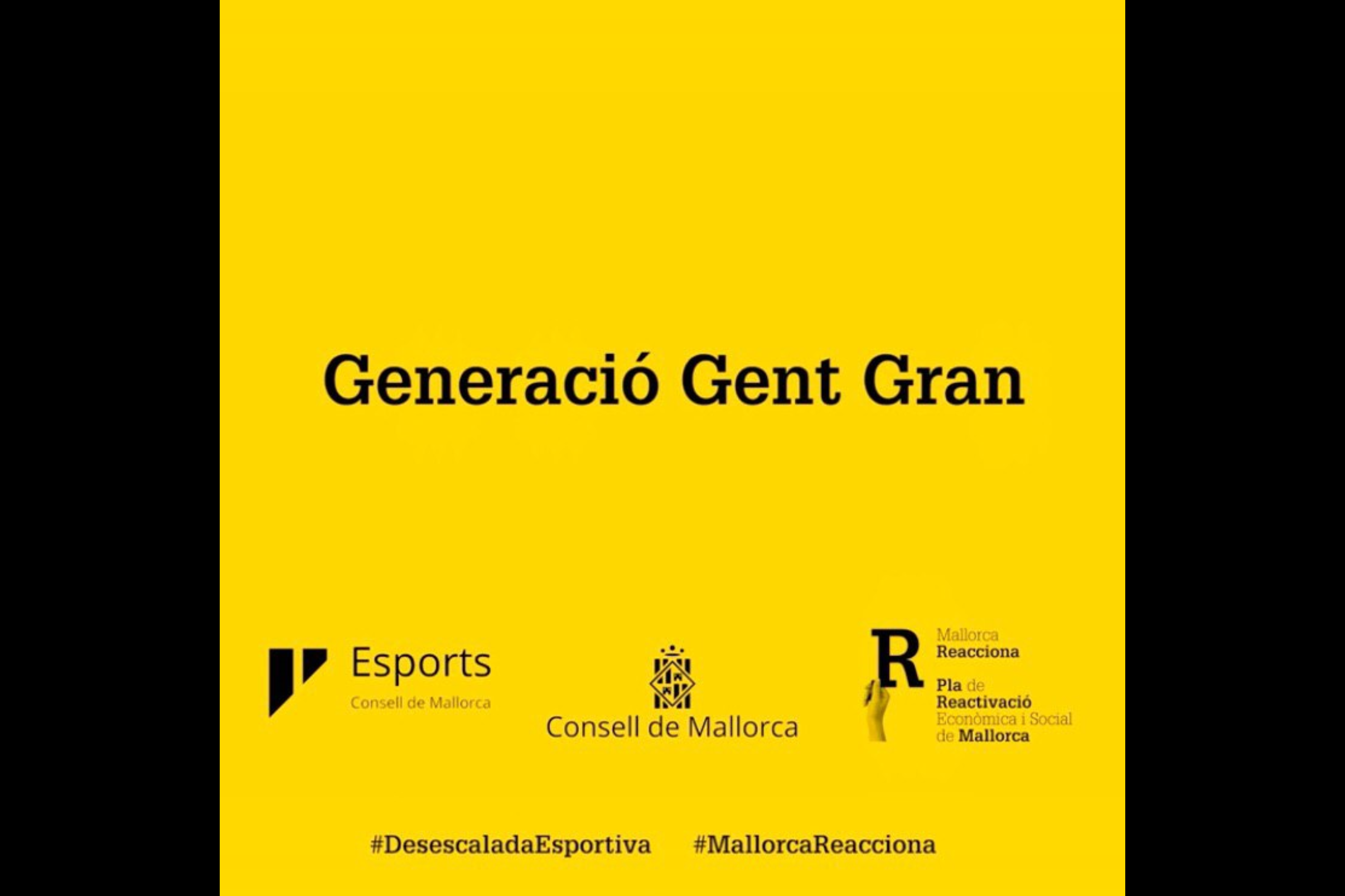 El Consell i el Col·legi Oficial de Llicenciats en Educació Física llancen el programa esportiu per a persones majors «Generació Gent Gran».