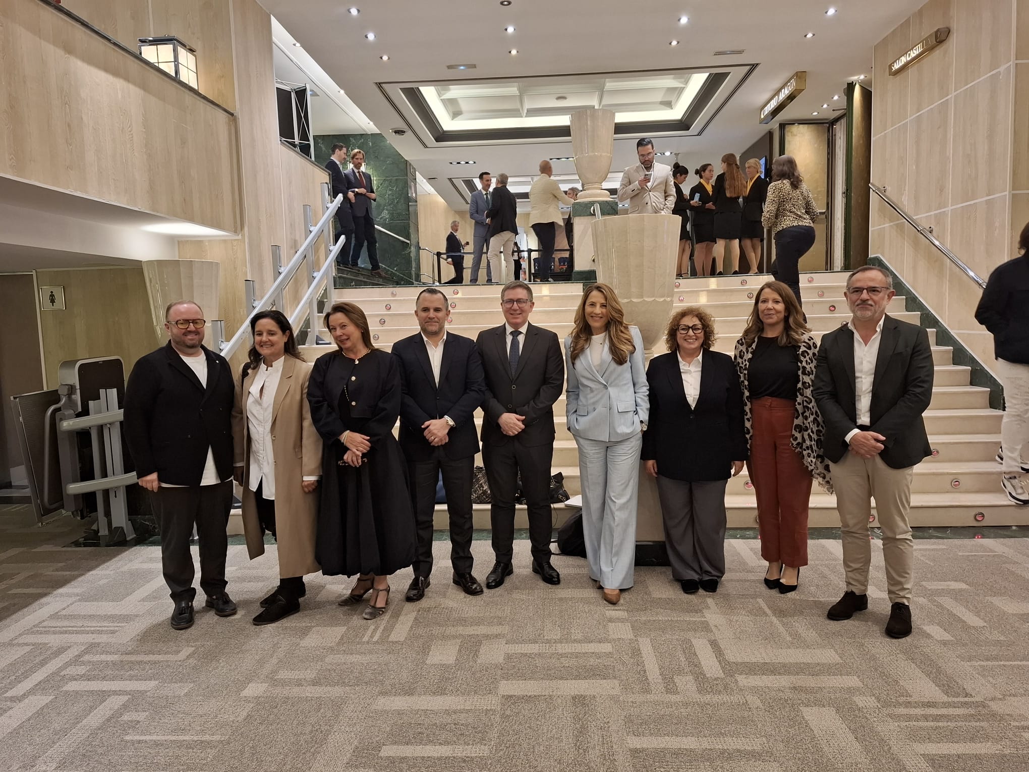 Imatges amb el sector hoteler al Fòrum Hosteltur