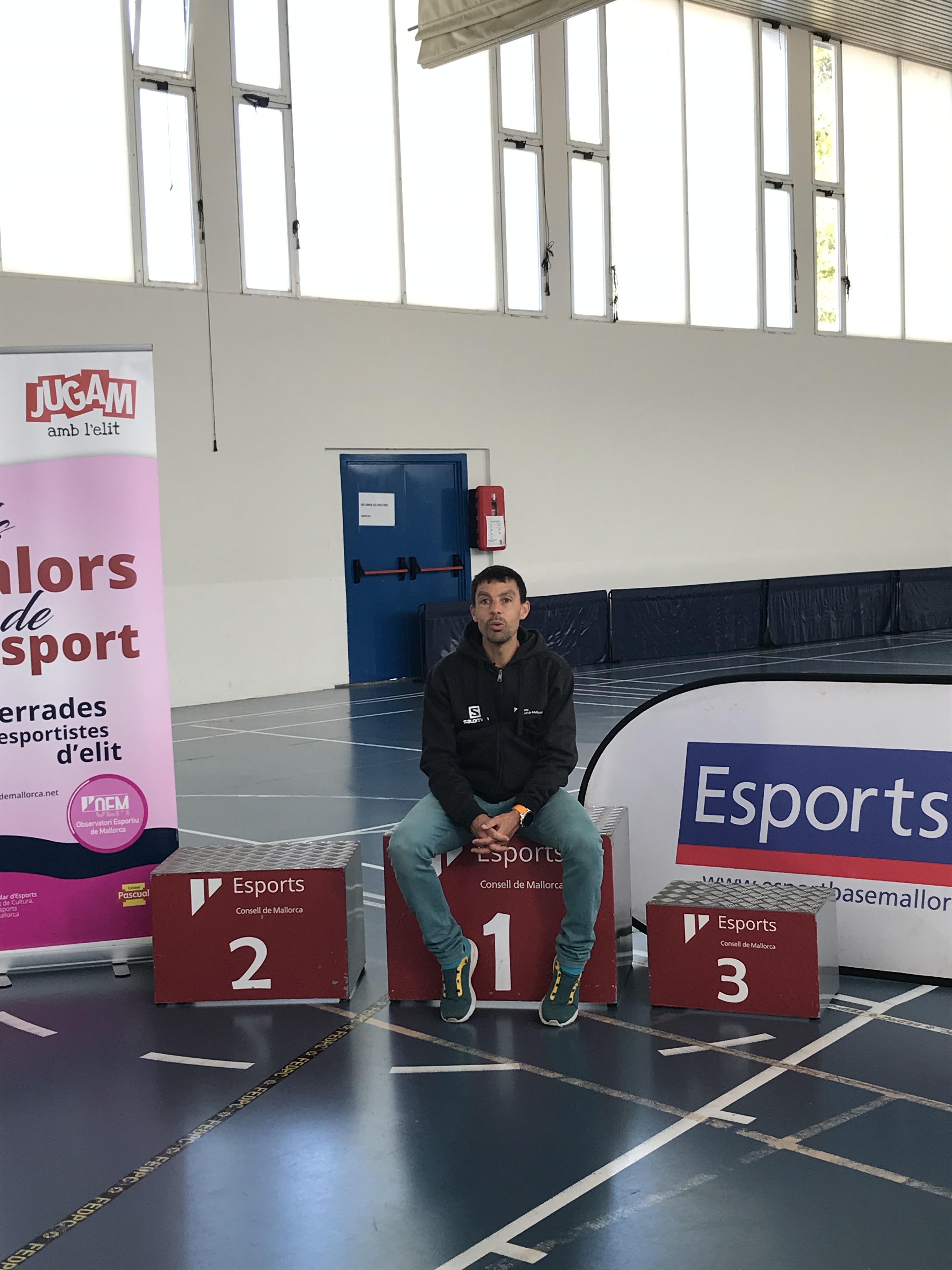 Tòfol Castanyer, un dels esportistes de Mallorca que participen en el programa «Els valors de l'esport».