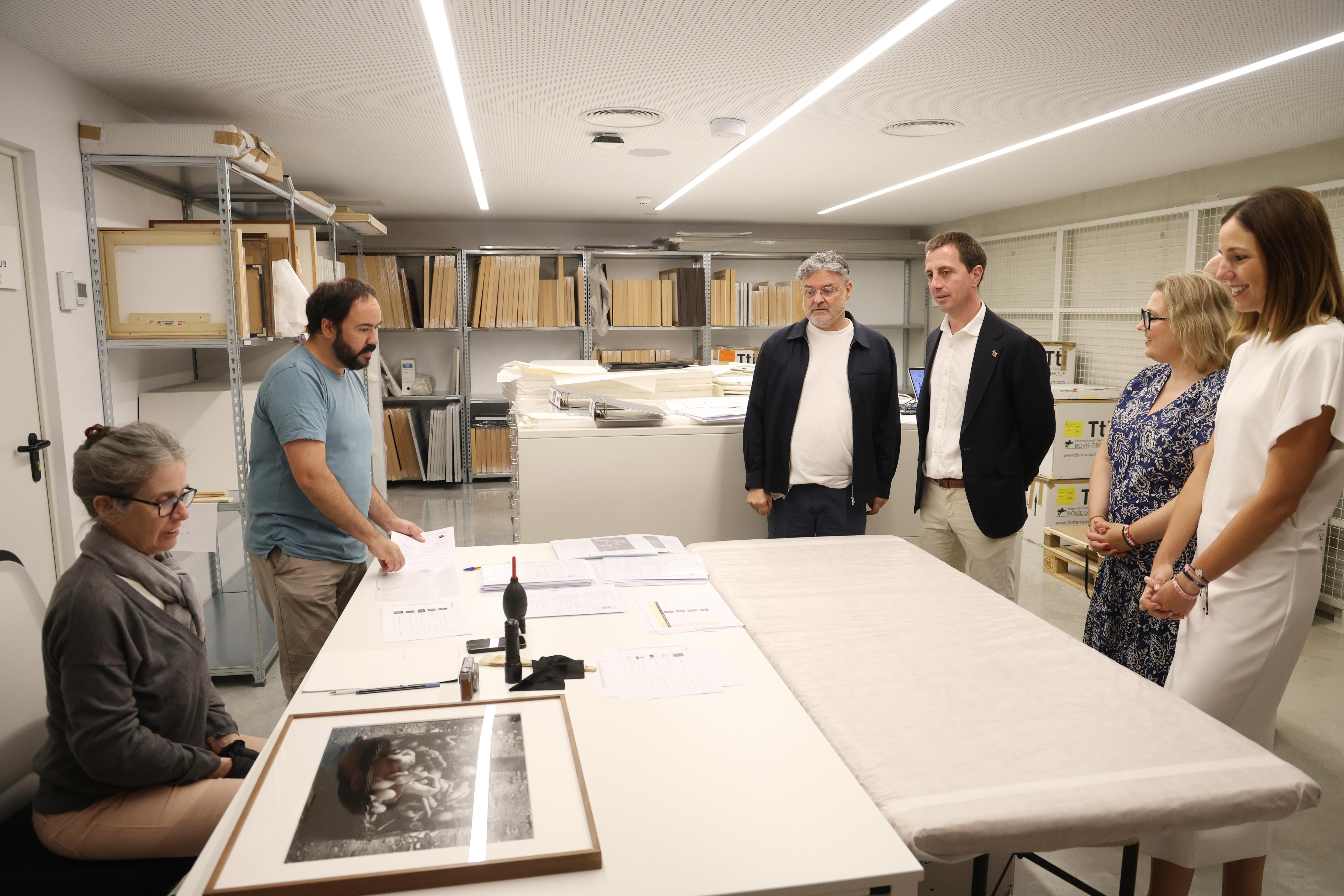 Visita al Centro Internacional de Fotografía Toni Catany de Llucmajor.