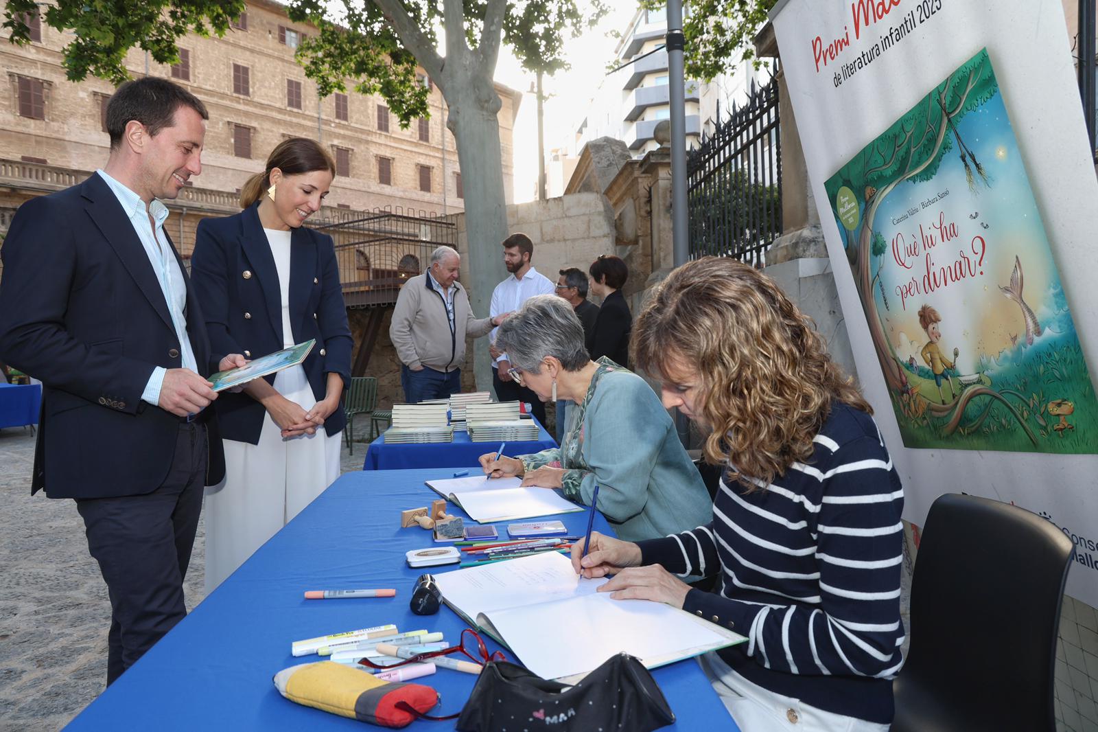 Acto de presentación de les obras editadas de los autores ganadores de los Premios Mallorca de Creación Literaria 2025