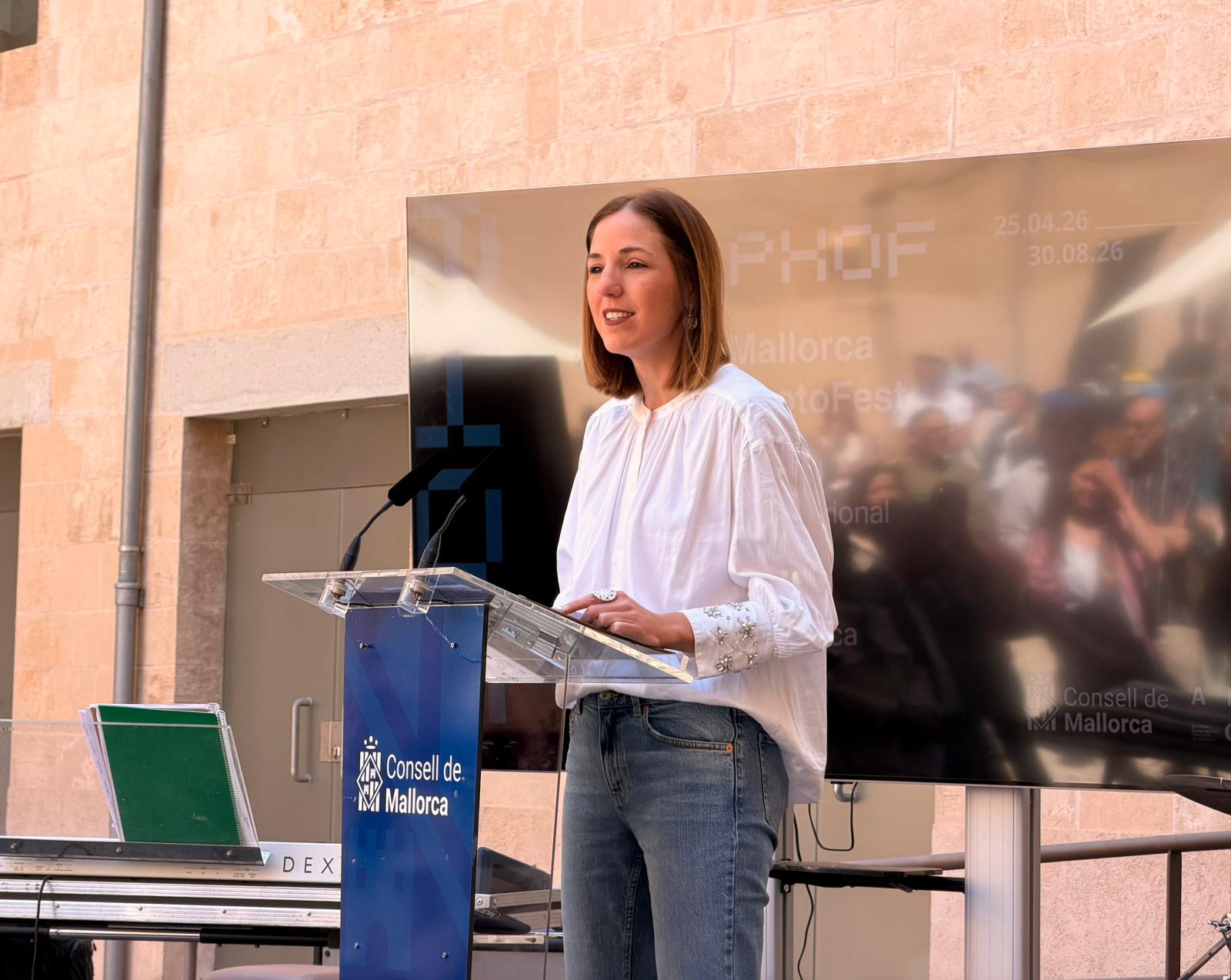 La vicepresidenta y consejera de Cultura y Patrimonio, Antònia Roca