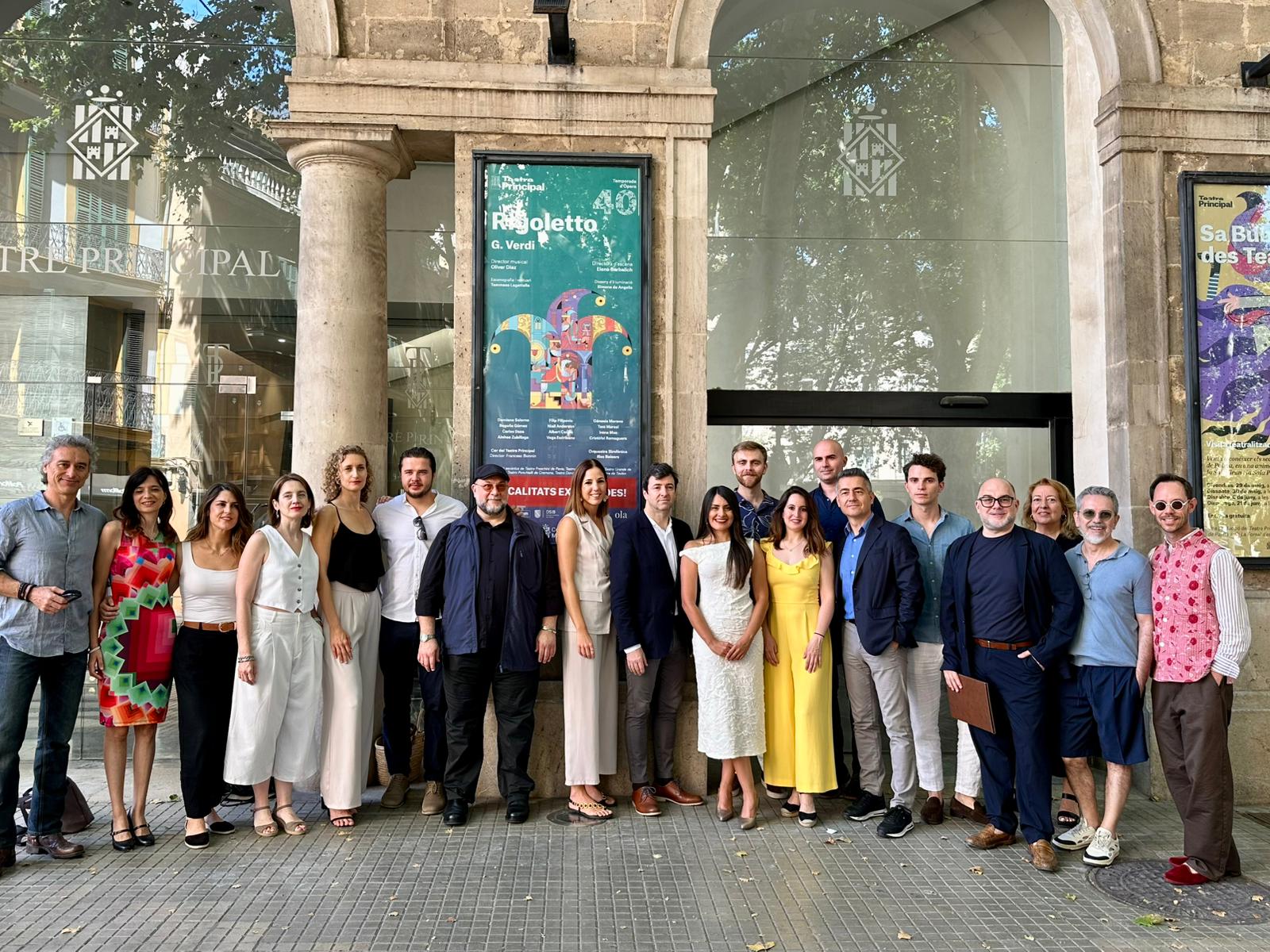 Presentació de l'òpera Rigoletto, de Giuseppe Verdi.