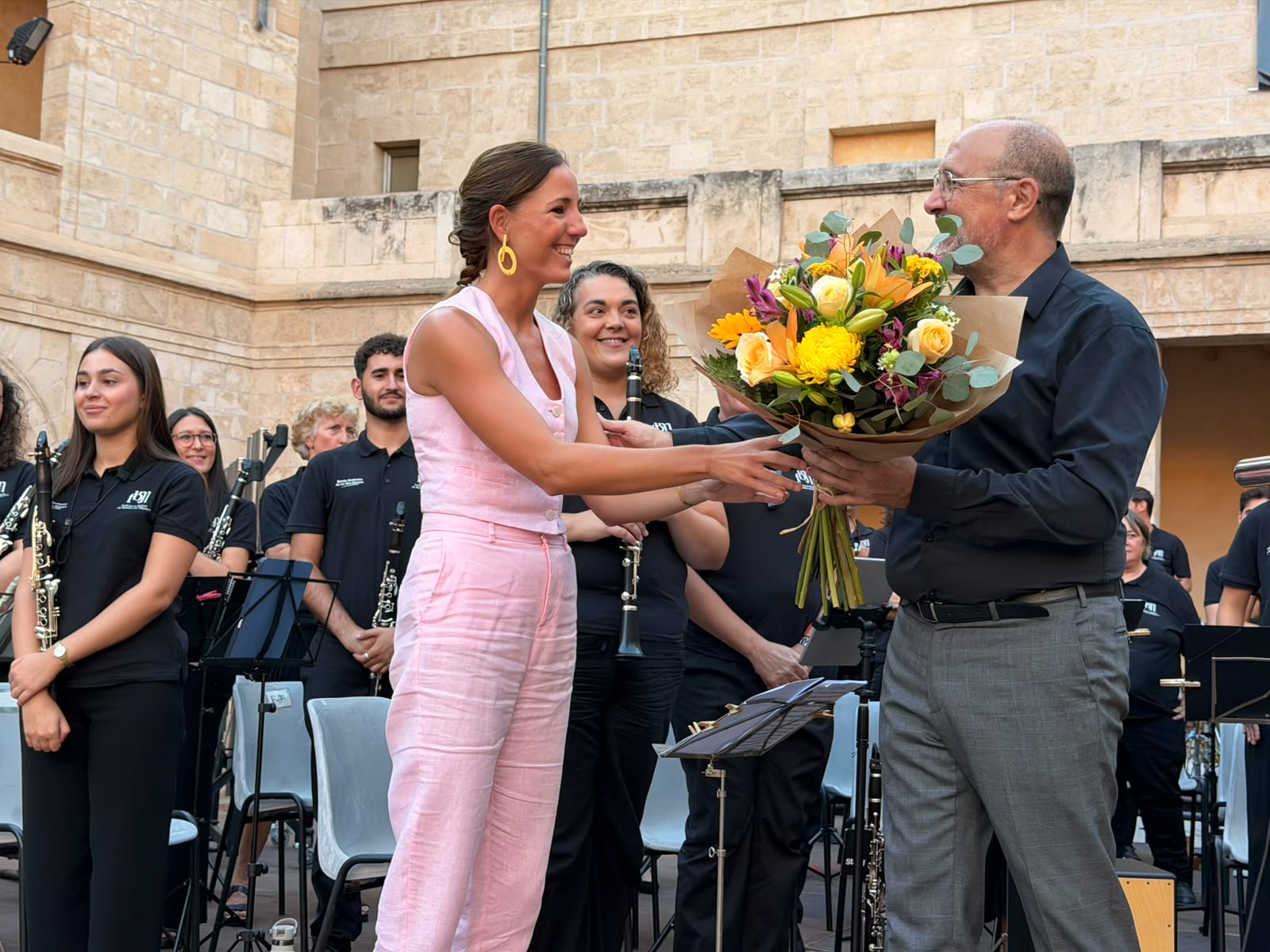 Concierto de la la Banda Simfónica de las Islas Baleares en la Misericordia en el marco de la Diada de Mallorca.