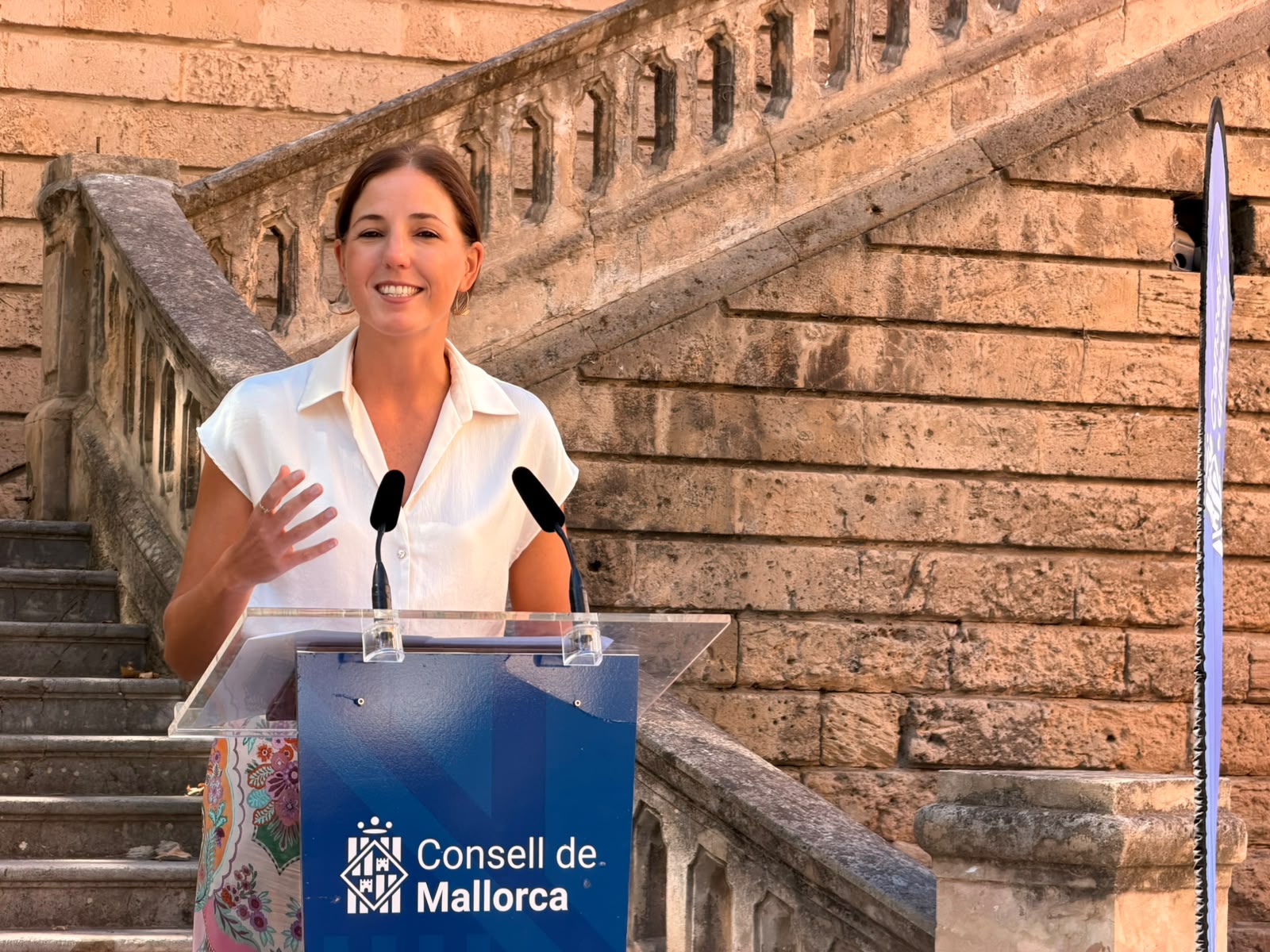 La vicepresidenta y consejera de Cultura y Patrimonio, Antònia Roca.