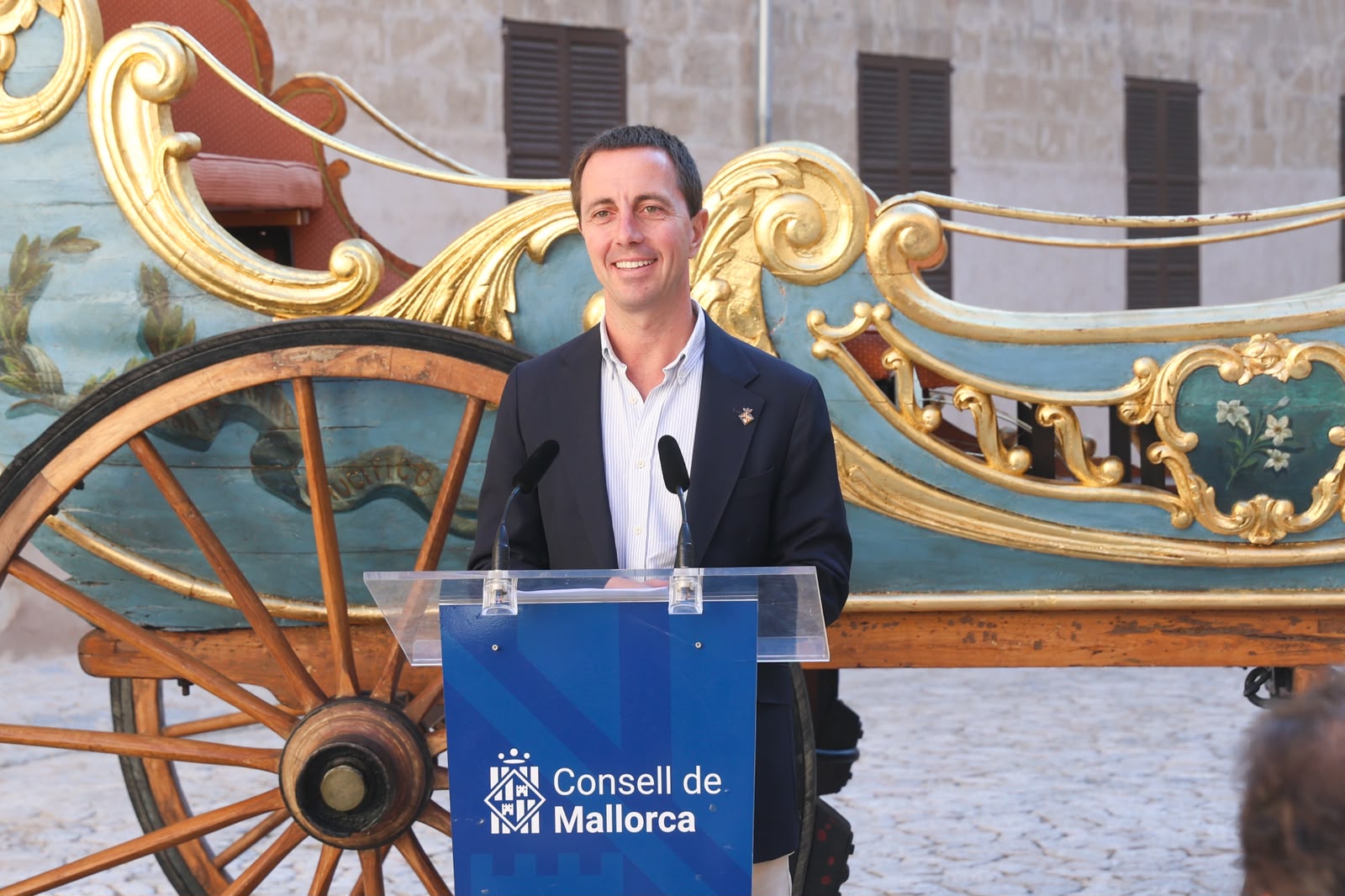 El presidente del Consell de Mallorca, Llorenç Galmés.