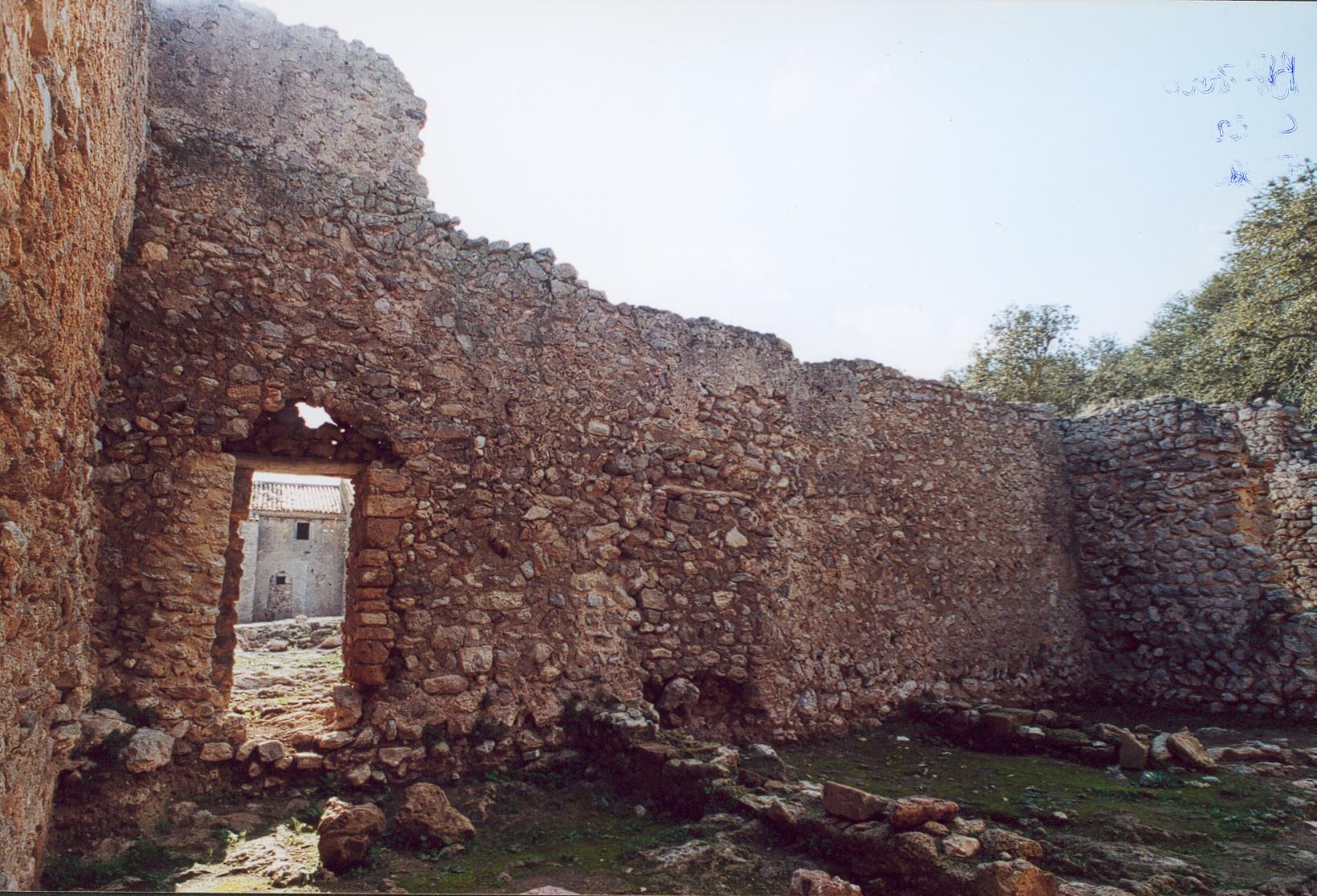 Estado del edificio norte en el año 2002