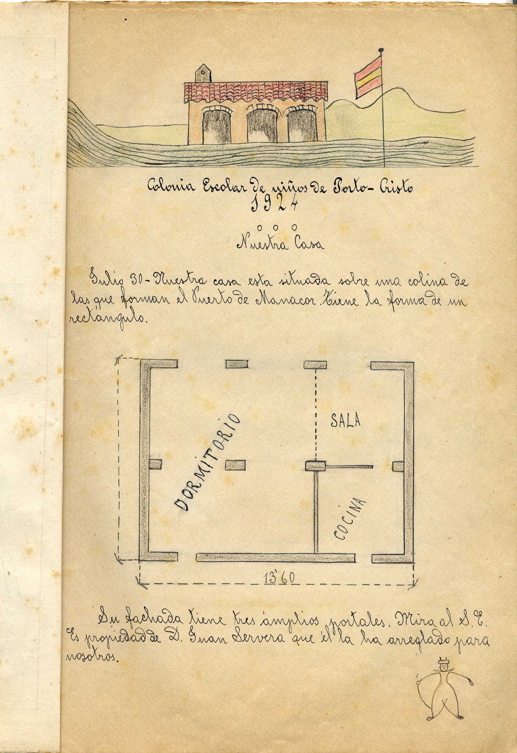 II-711/3 Memòria colònia escolar El Terreno i Portocristo (1924).