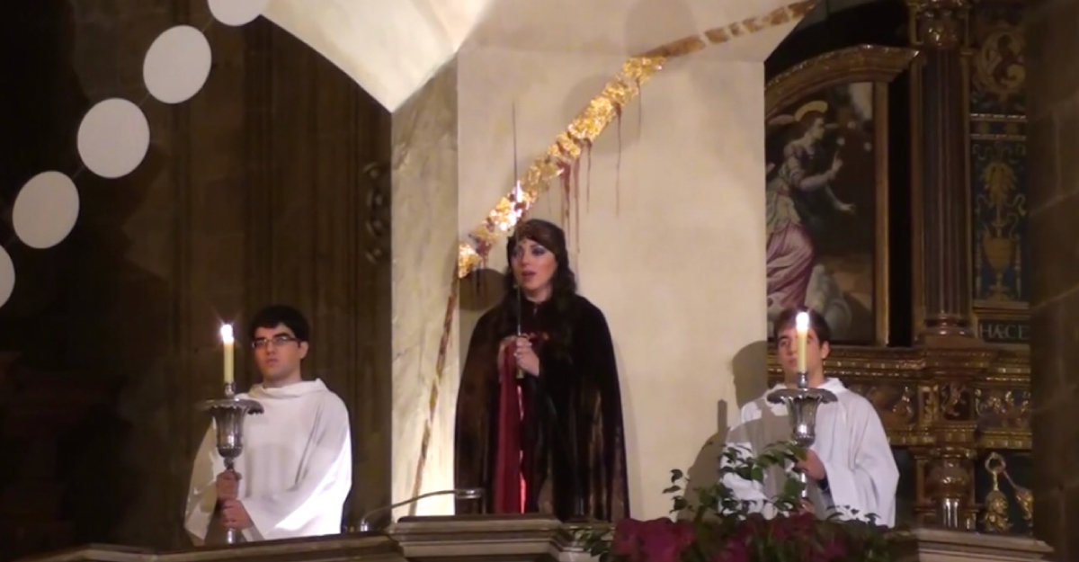 Canto de la Sibila en la catedral de Mallorca, 2012