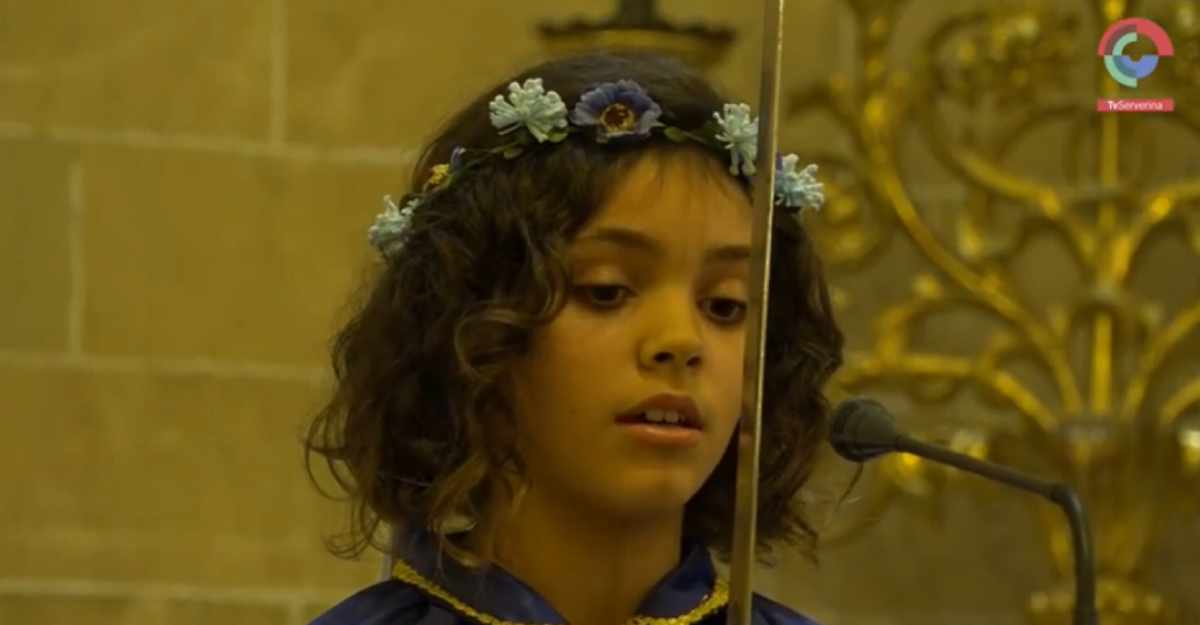 El Canto de la Sibila interpretado por Llúcia Nicolau. Son Servera, 2019
