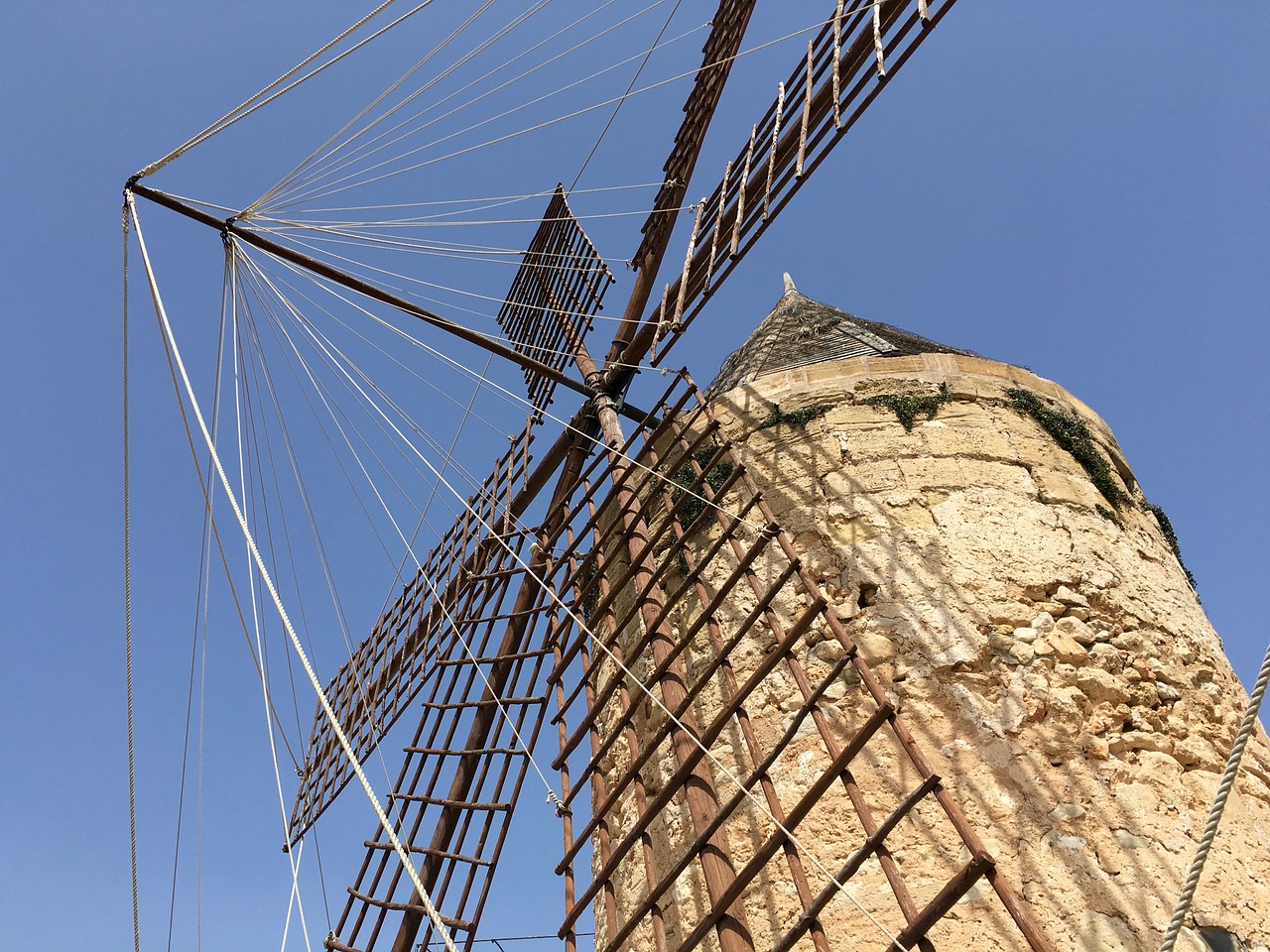 Molino de viento harinero